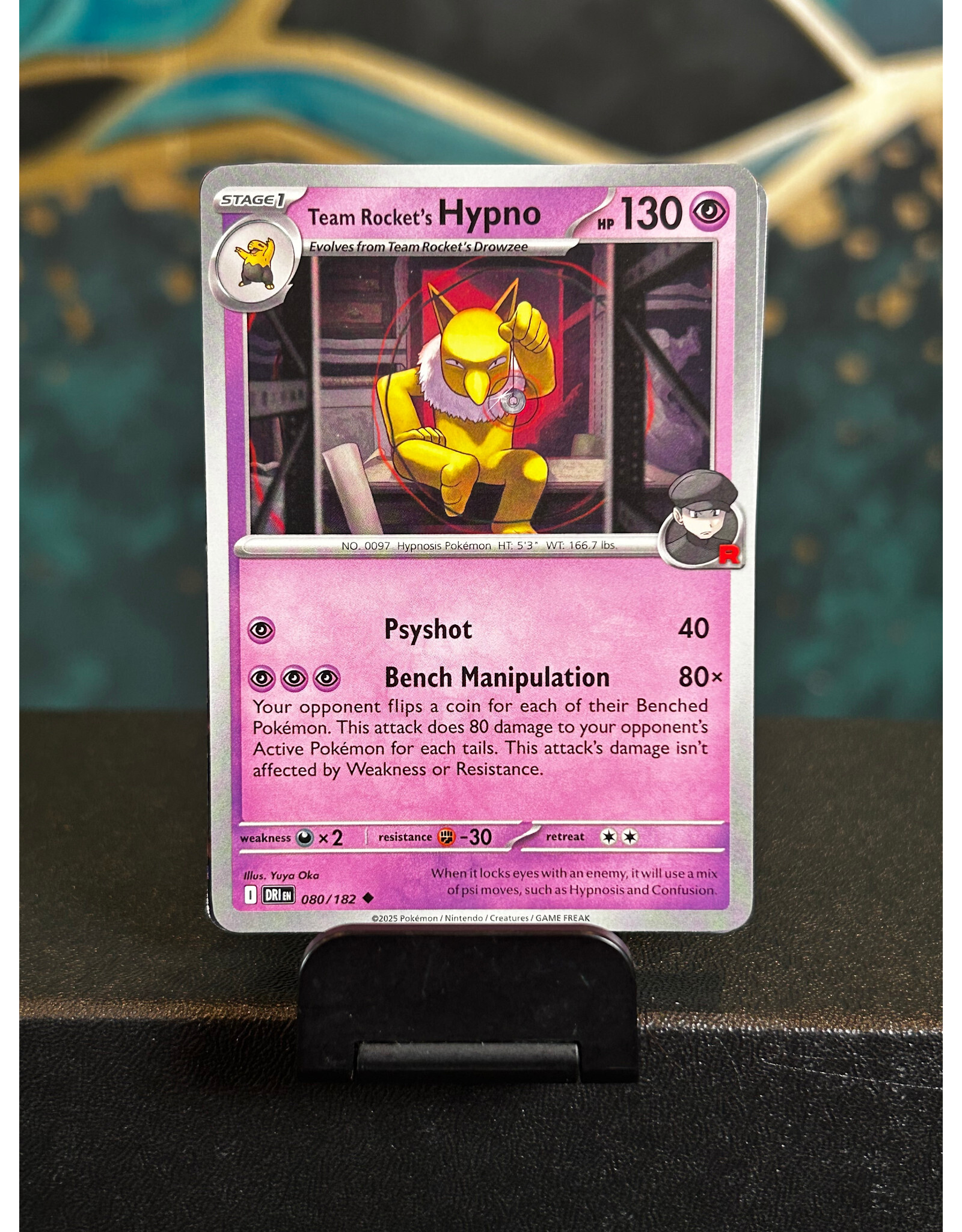 Team Rocket's Hypno  080/182