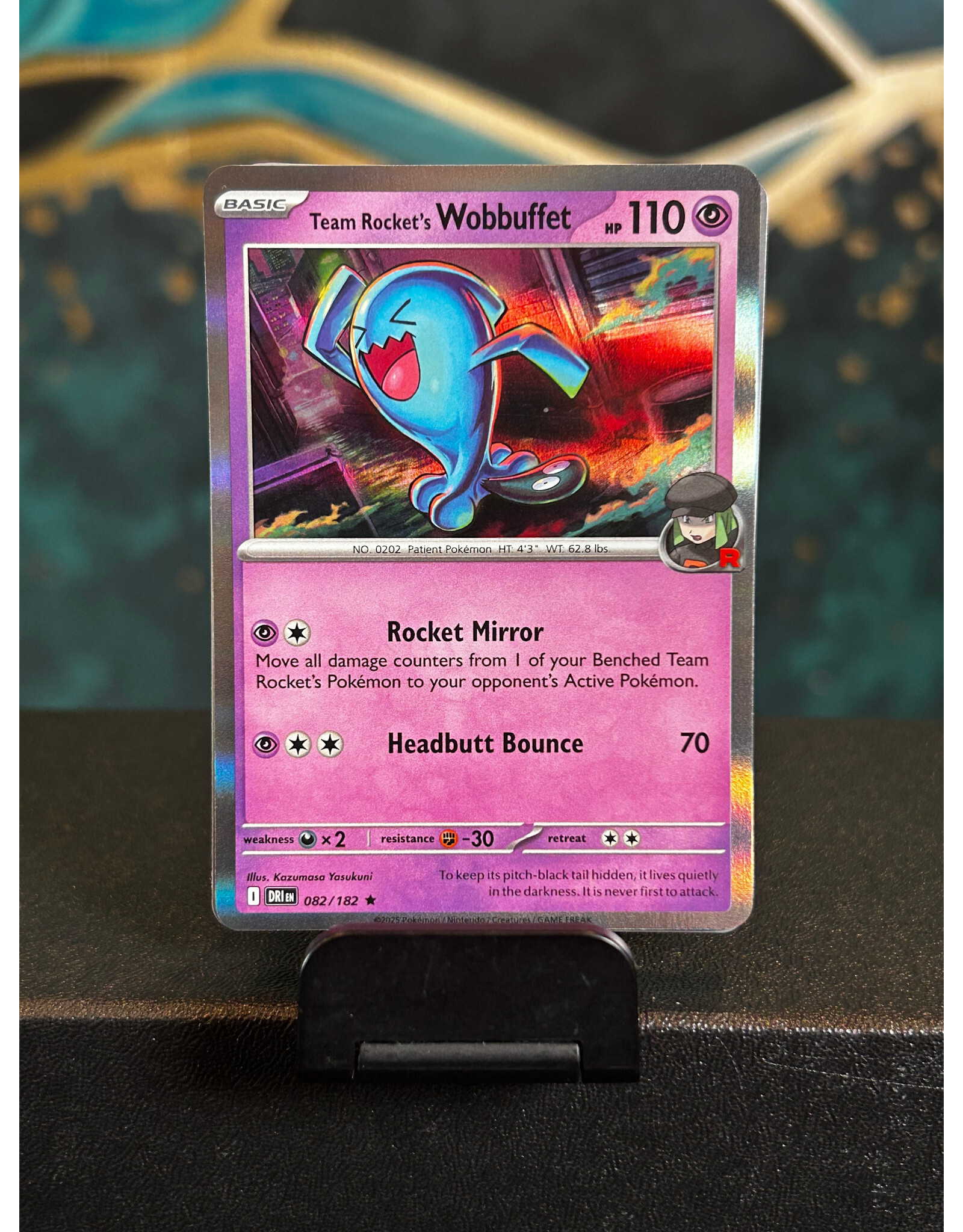 Team Rocket's Wobbuffet  082/182