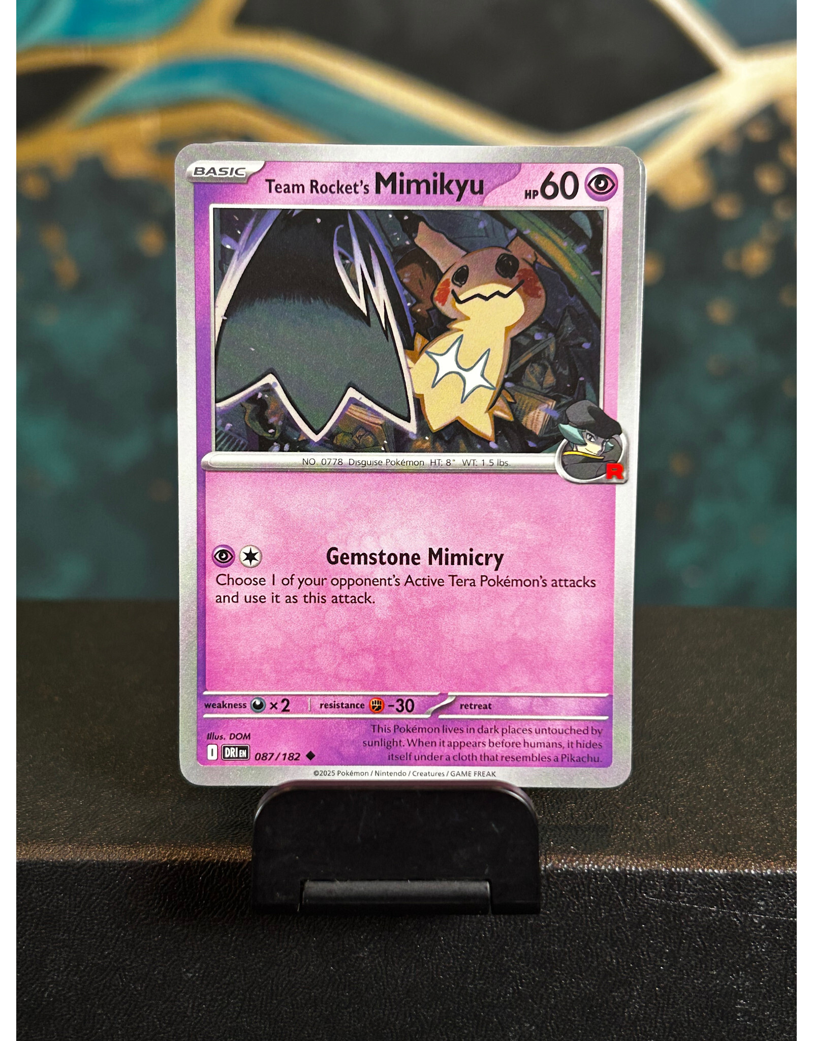 Team Rocket's Mimikyu  087/182