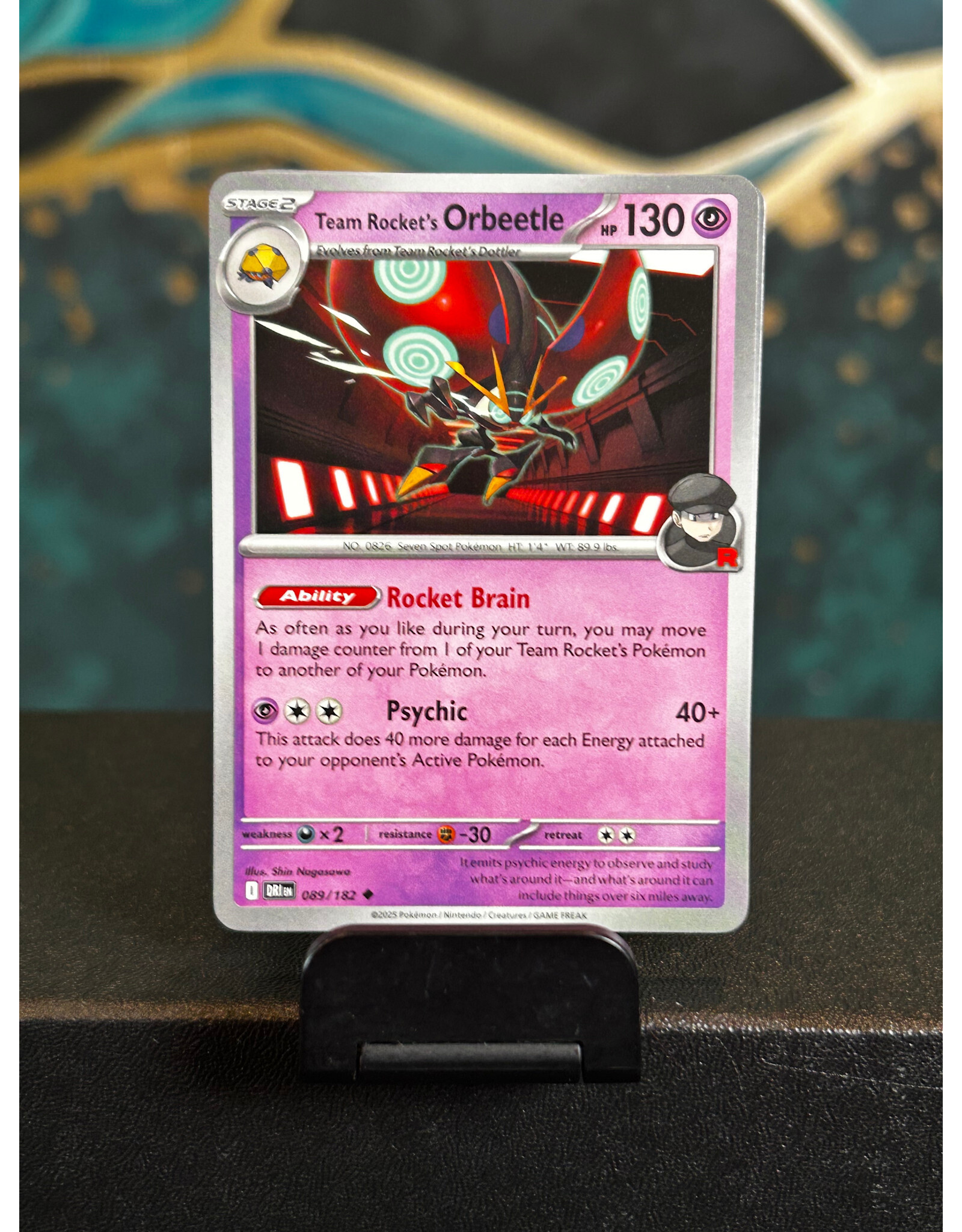 Team Rocket's Orbeetle  089/182