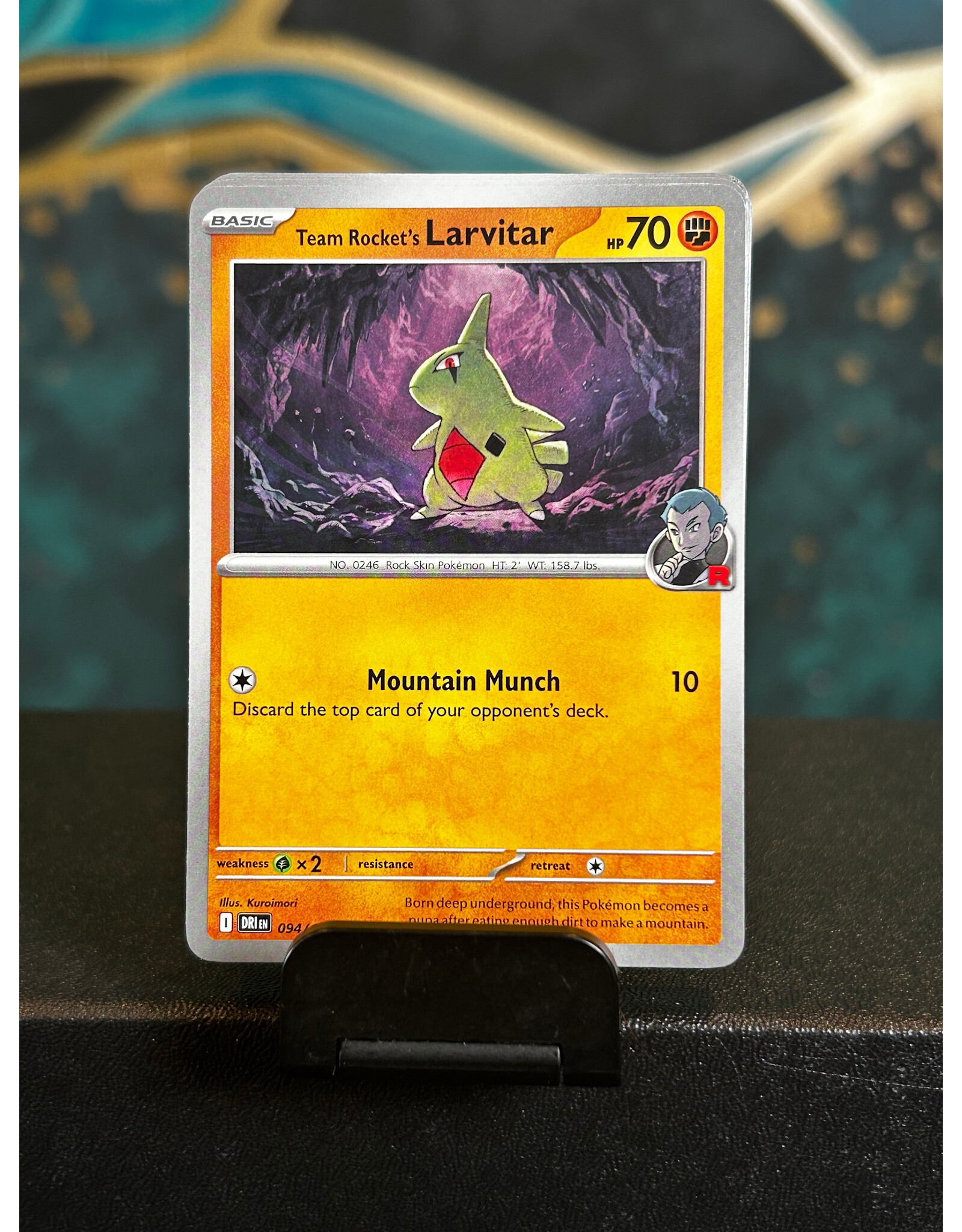 Team Rocket's Larvitar  094/182