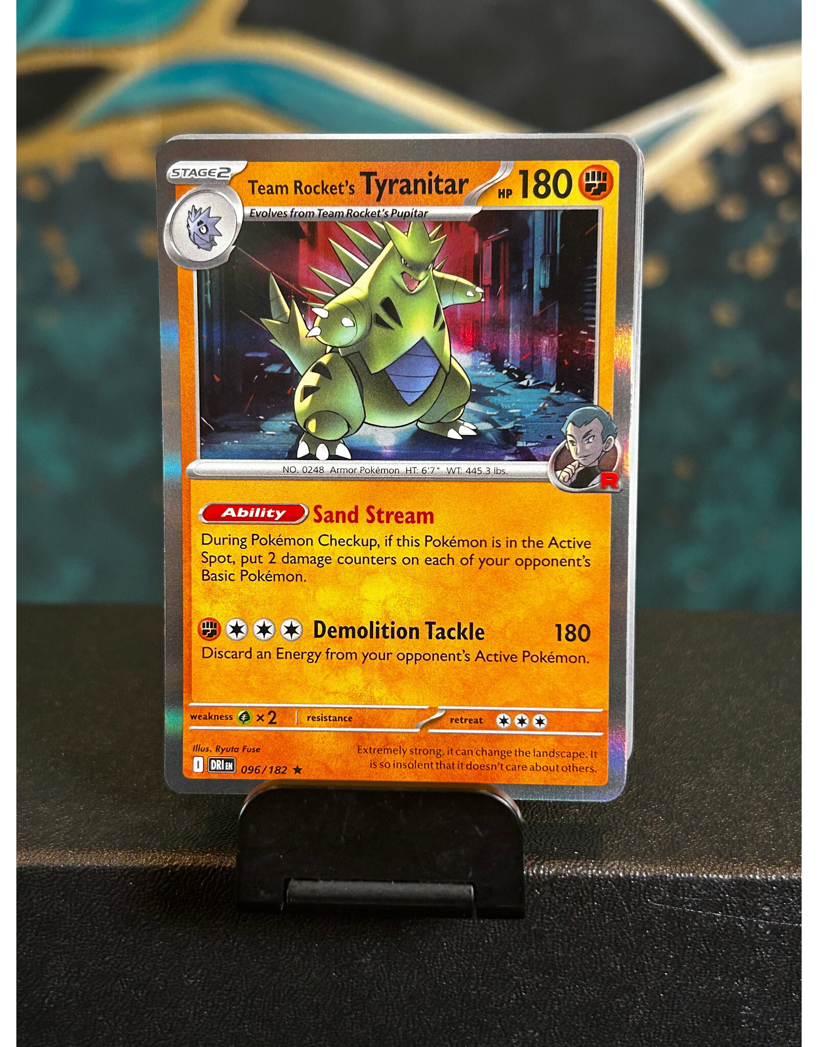 Team Rocket's Tyranitar  096/182