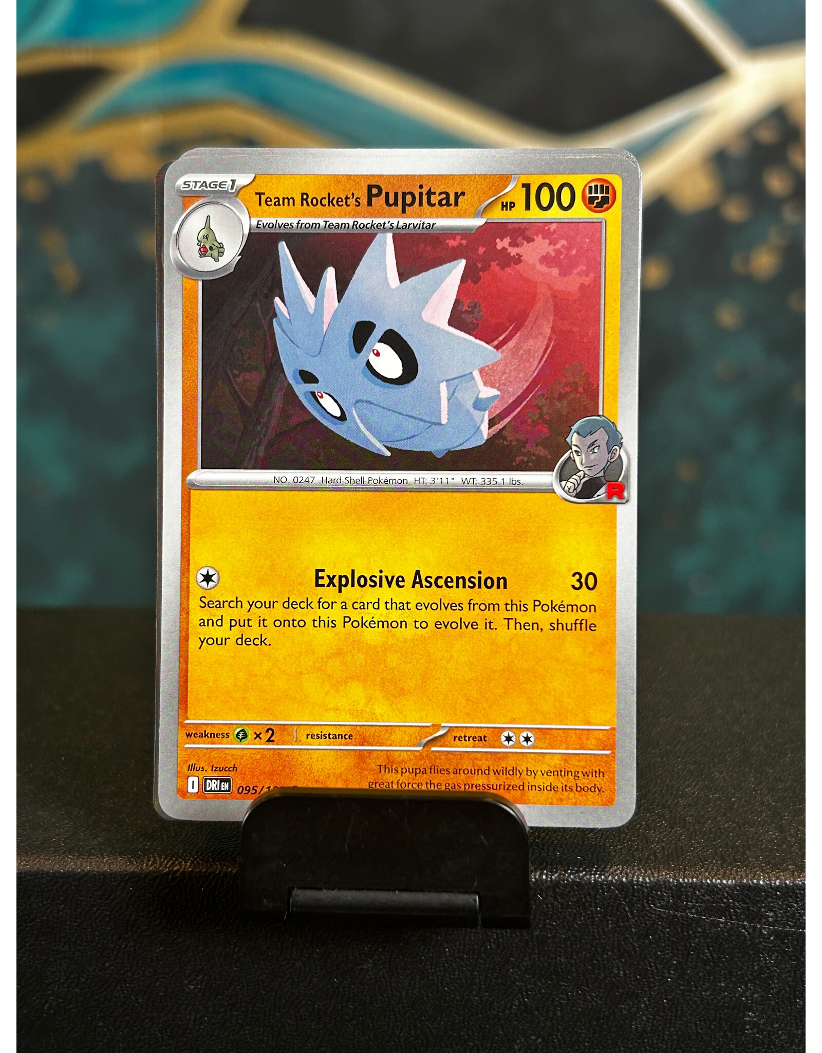 Team Rocket's Pupitar  095/182