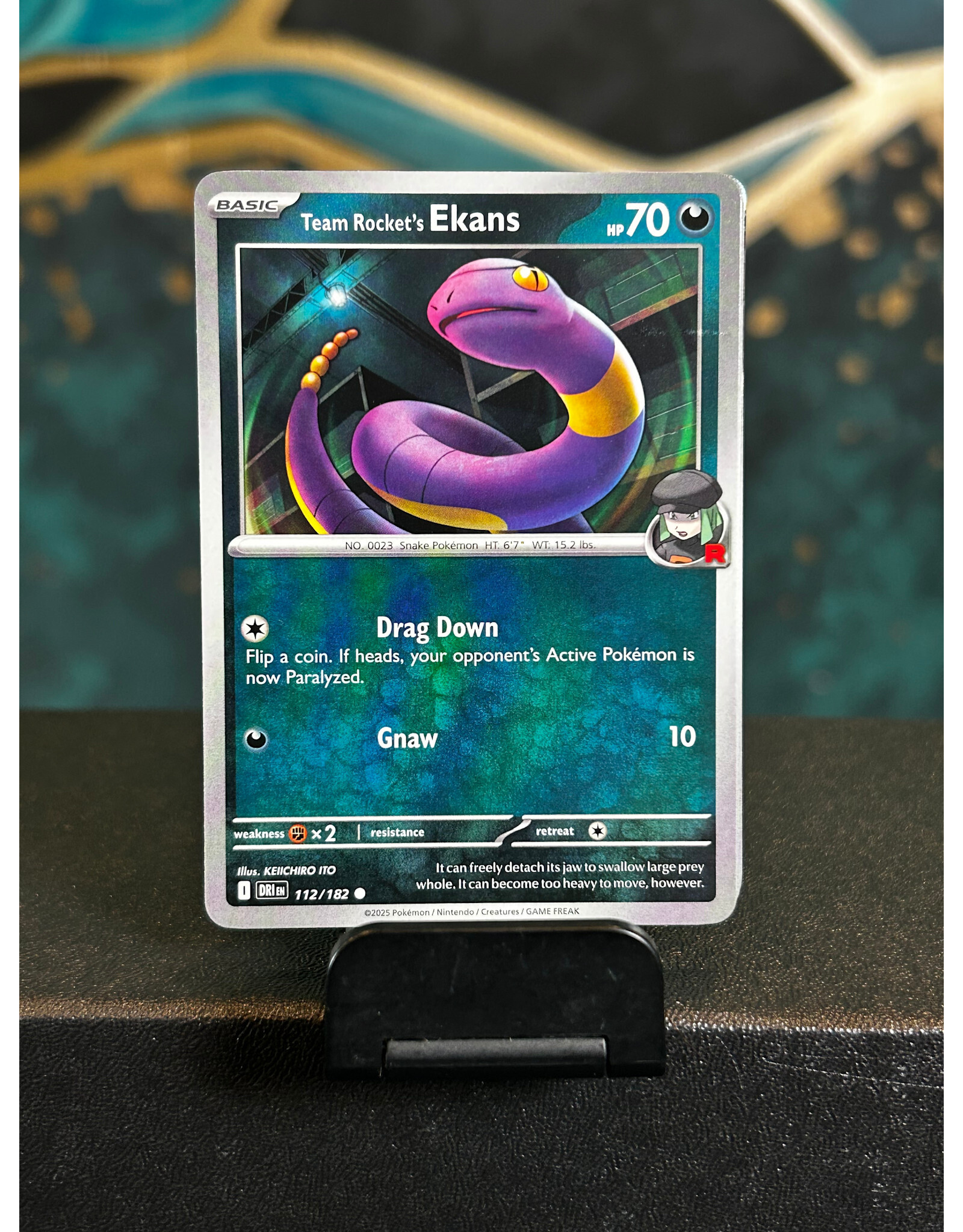 Team Rocket's Ekans  112/182