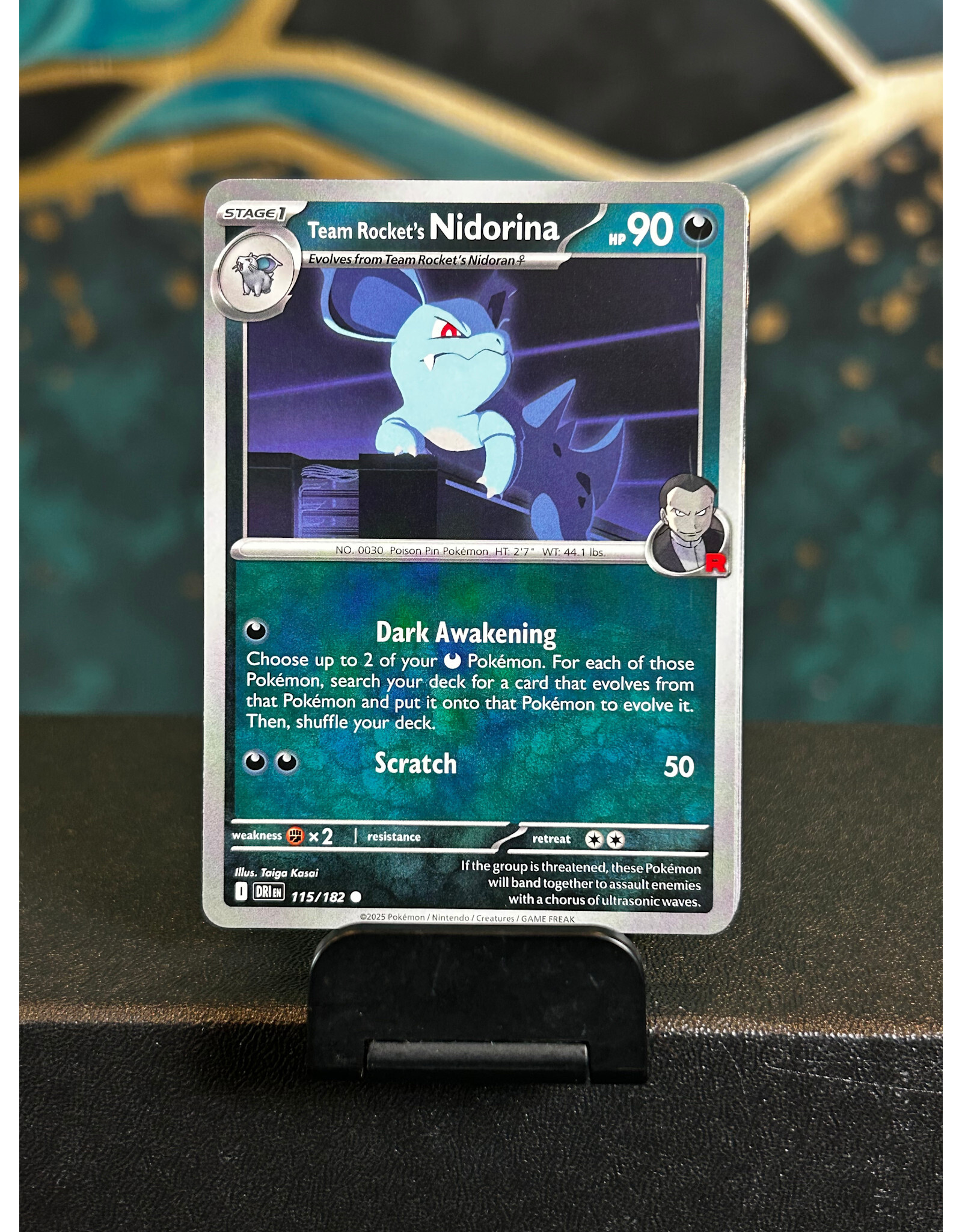 Team Rocket's Nidorina  115/182