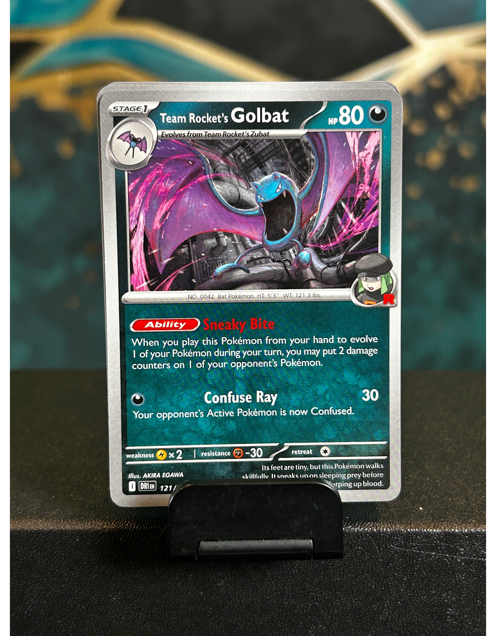 Team Rocket's Golbat  121/182