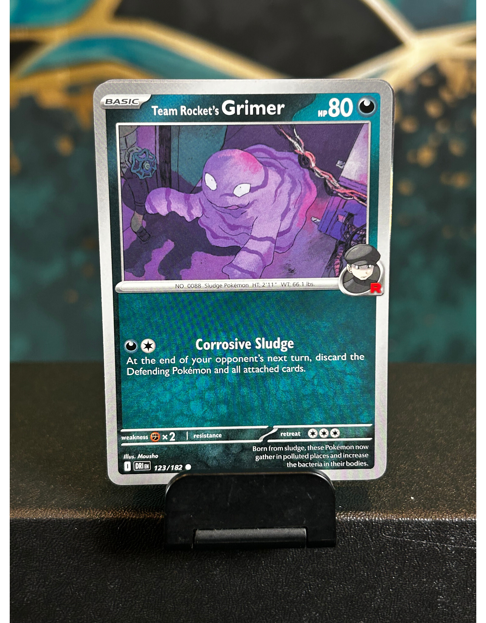 Team Rocket's Grimer  123/182