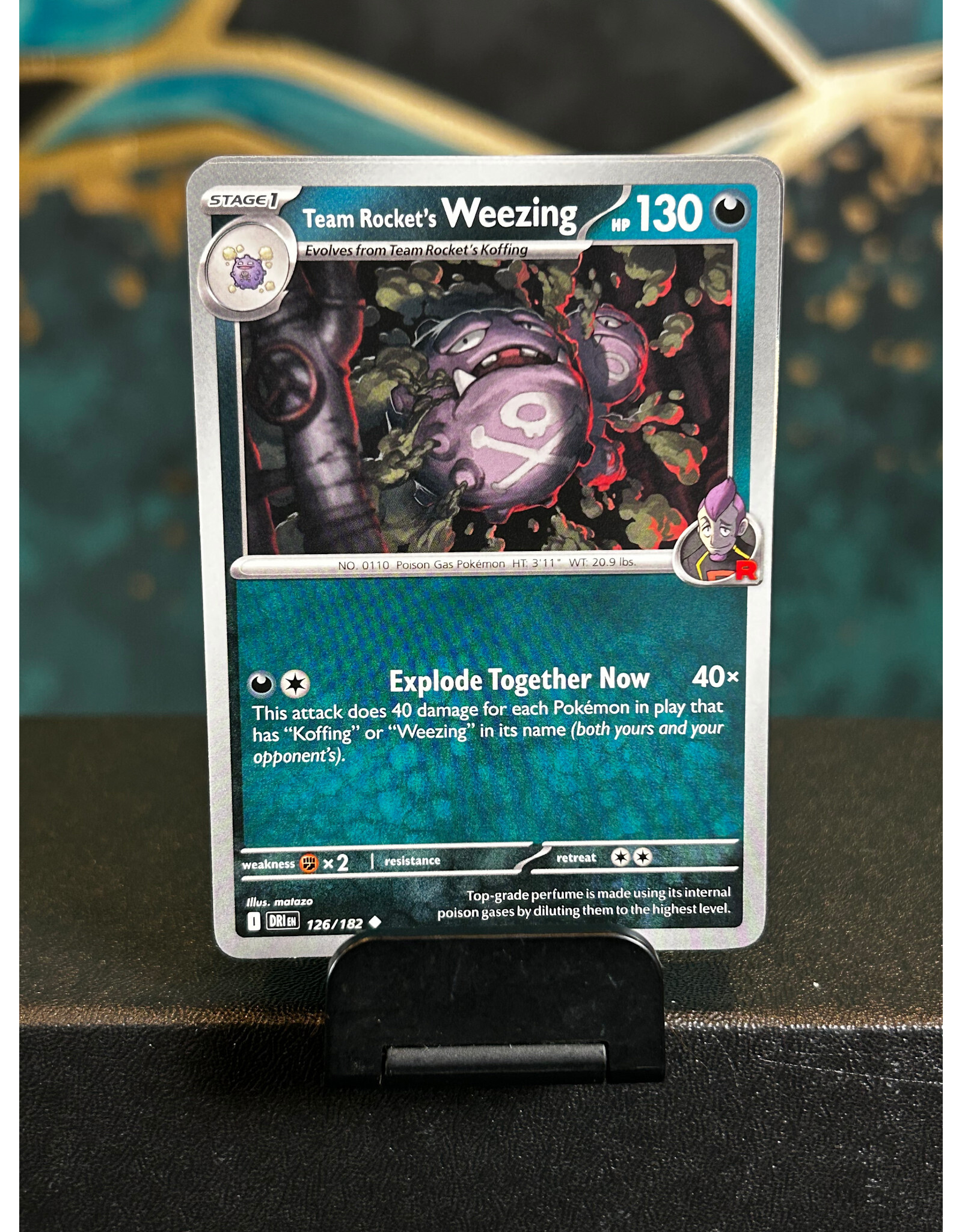 Team Rocket's Weezing  126/182