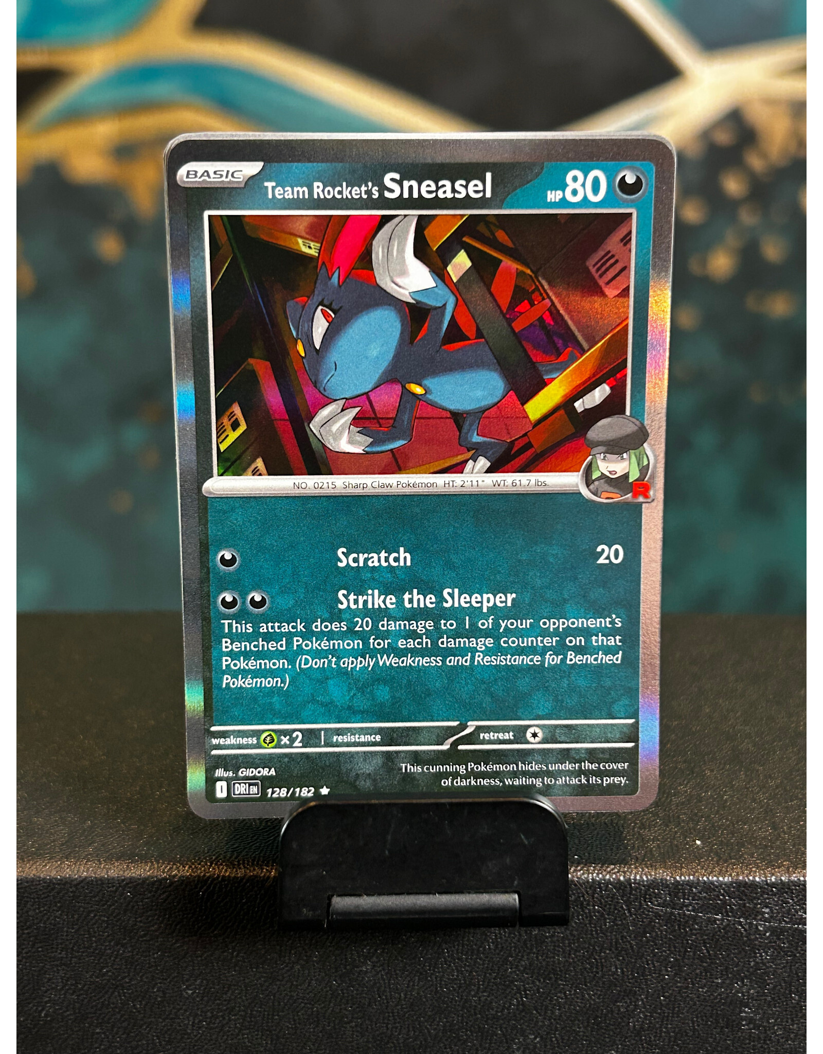 Team Rocket's Sneasel  128/182