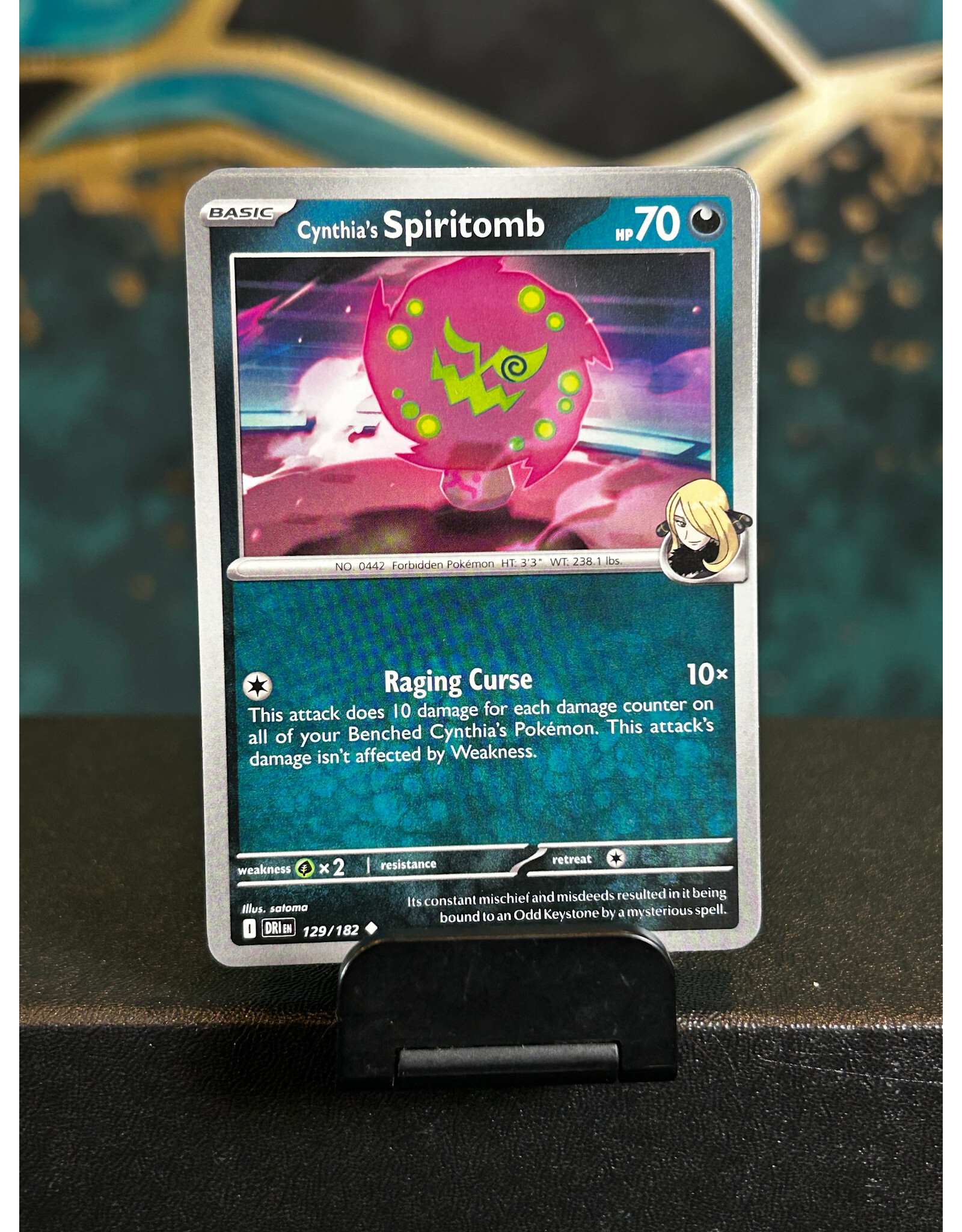 Cynthia's Spiritomb  129/182