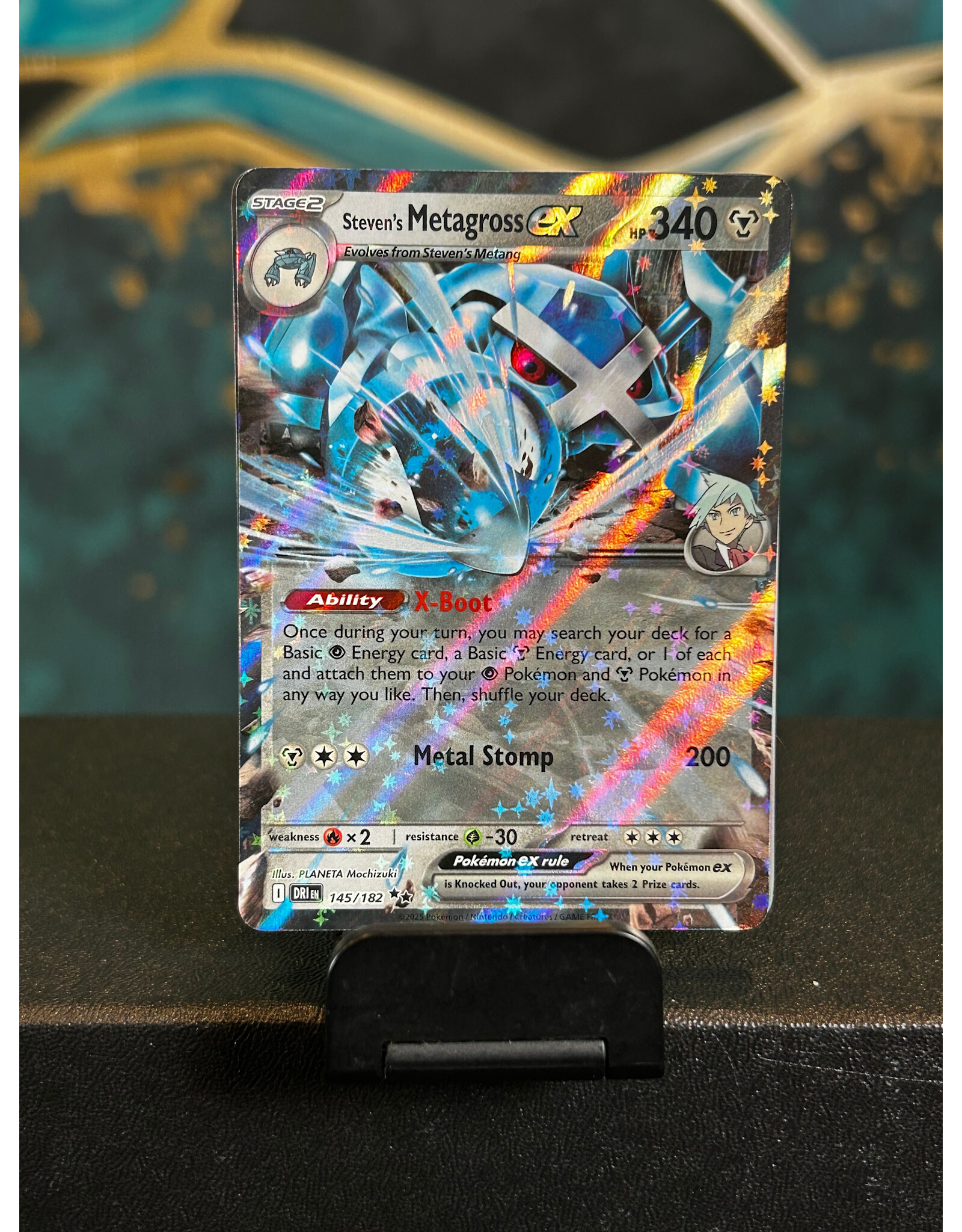 Steven's Metagross Ex  145/182