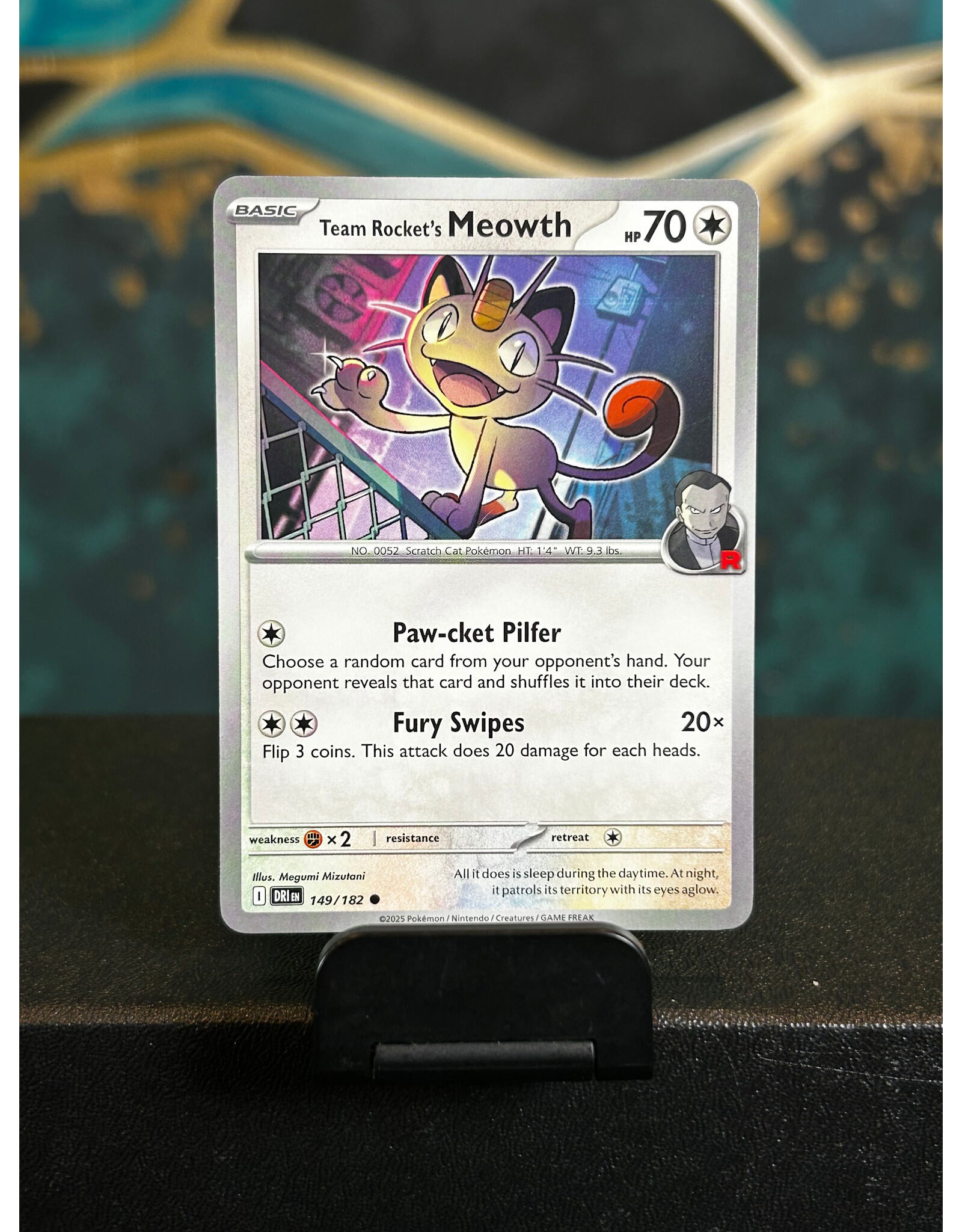 Team Rocket's Meowth  149/182