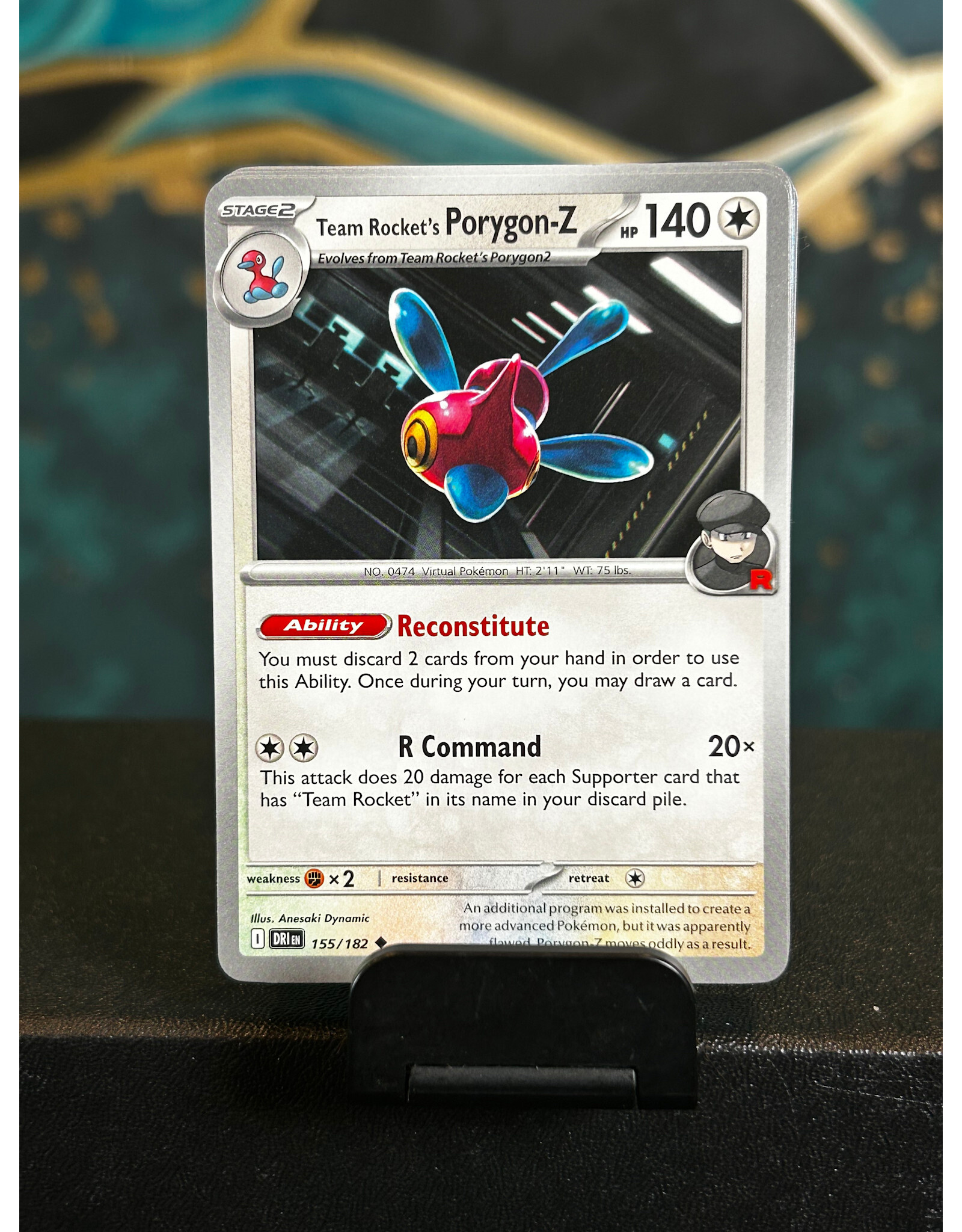 Team Rocket's Porygon-Z  155/182