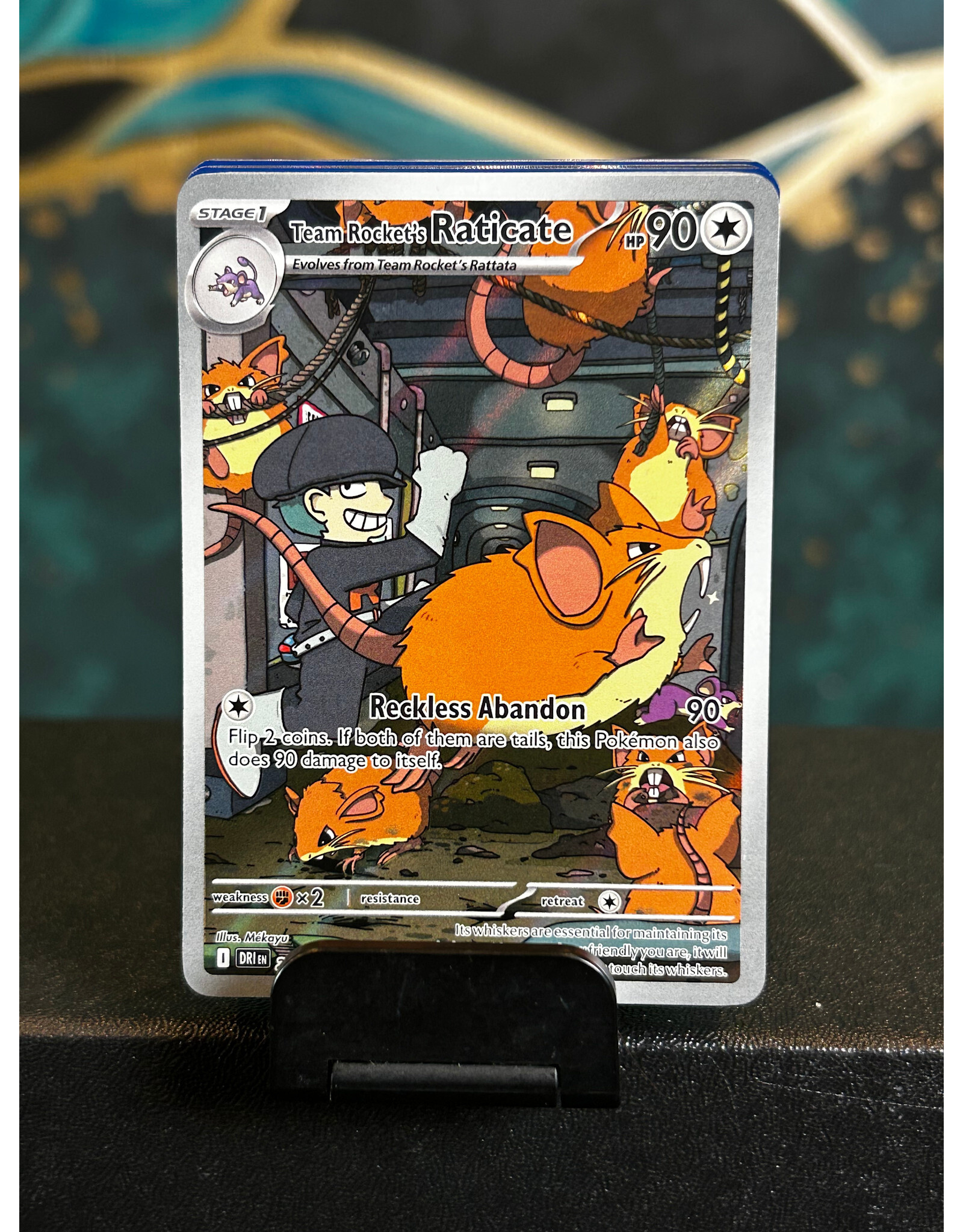 Team Rocket's Raticate  202/182
