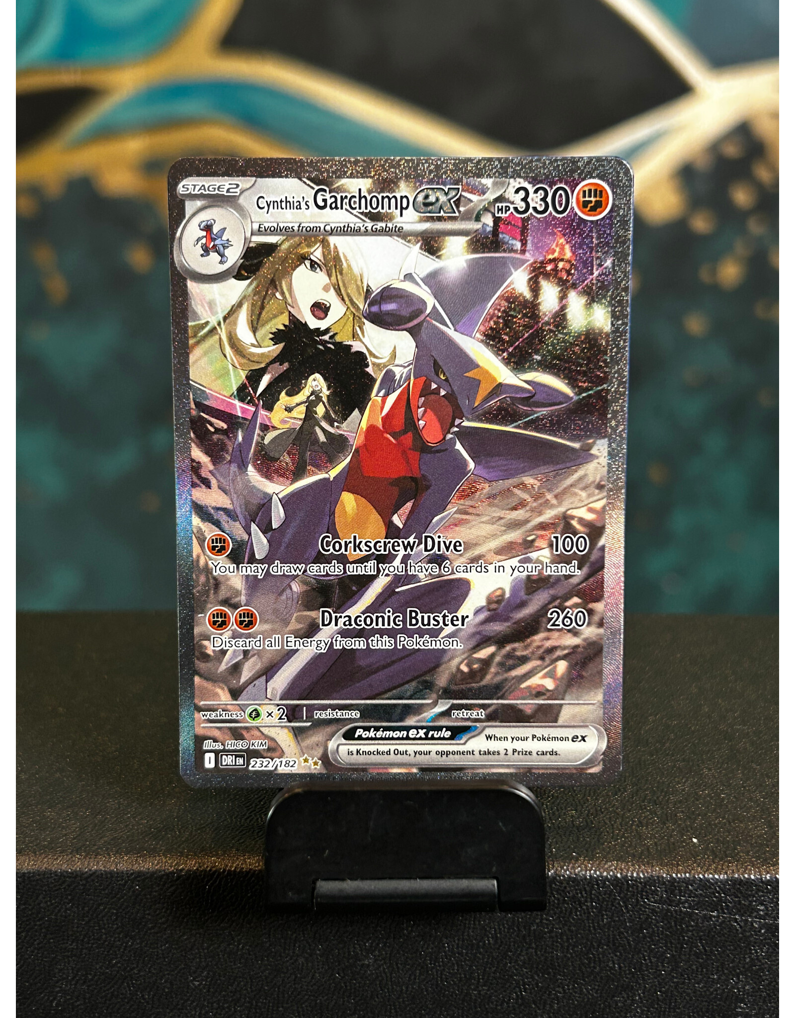 Cynthia's Garchomp Ex  232/182