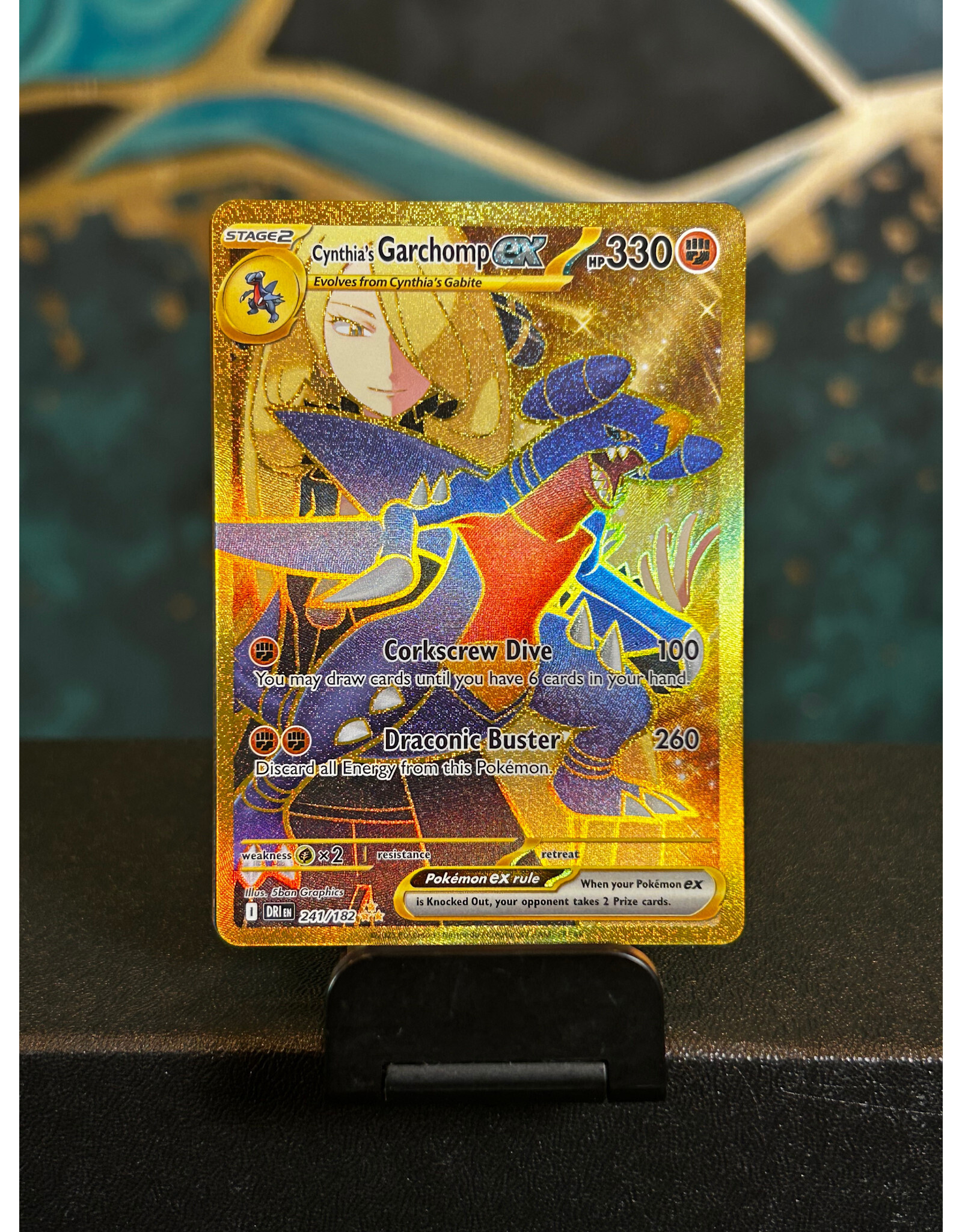 Cynthia's Garchomp Ex  241/182