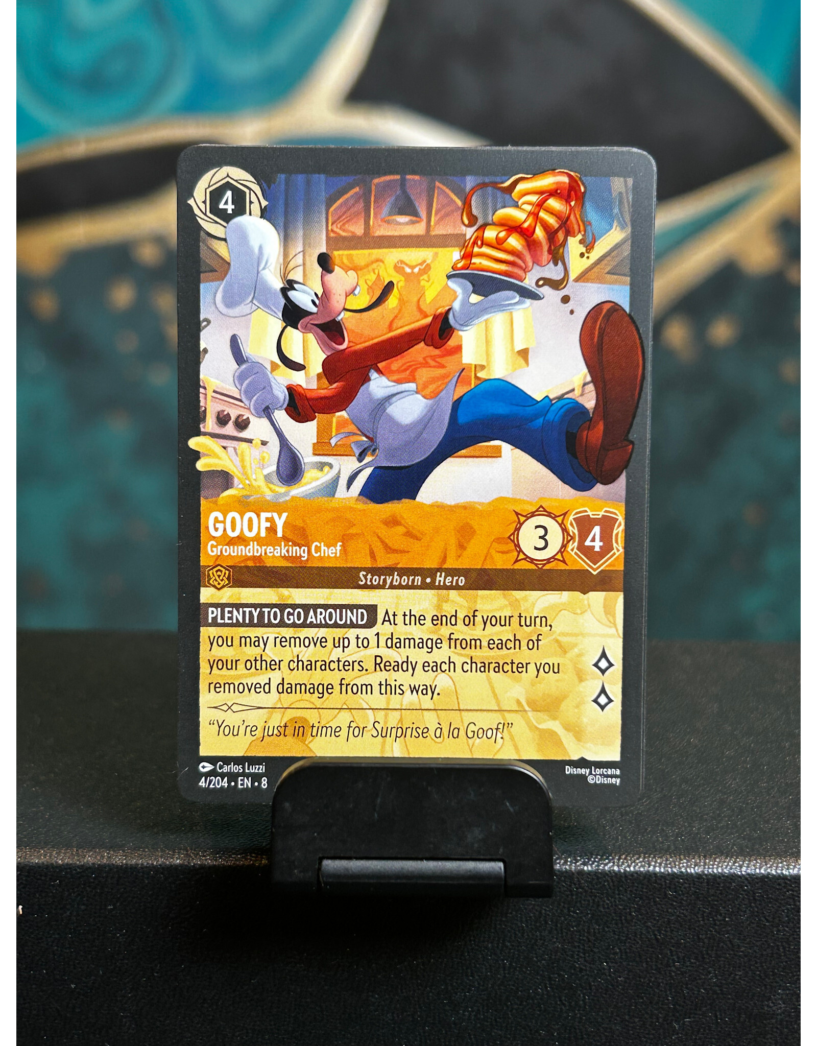 Goofy - Groundbreaking Chef  4/204 (ROJ)