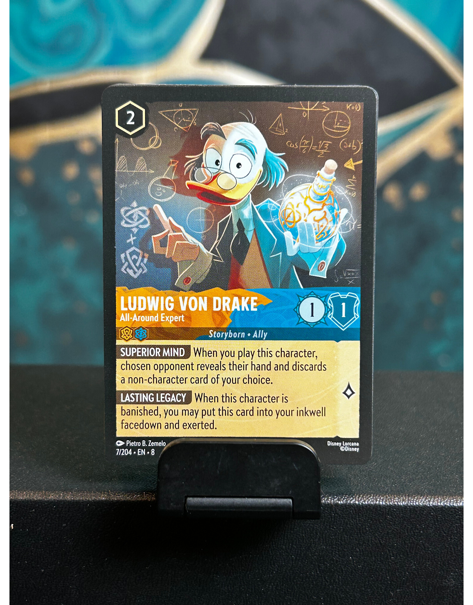 Ludwig von Drake - All‐Around Expert  7/204 (ROJ)