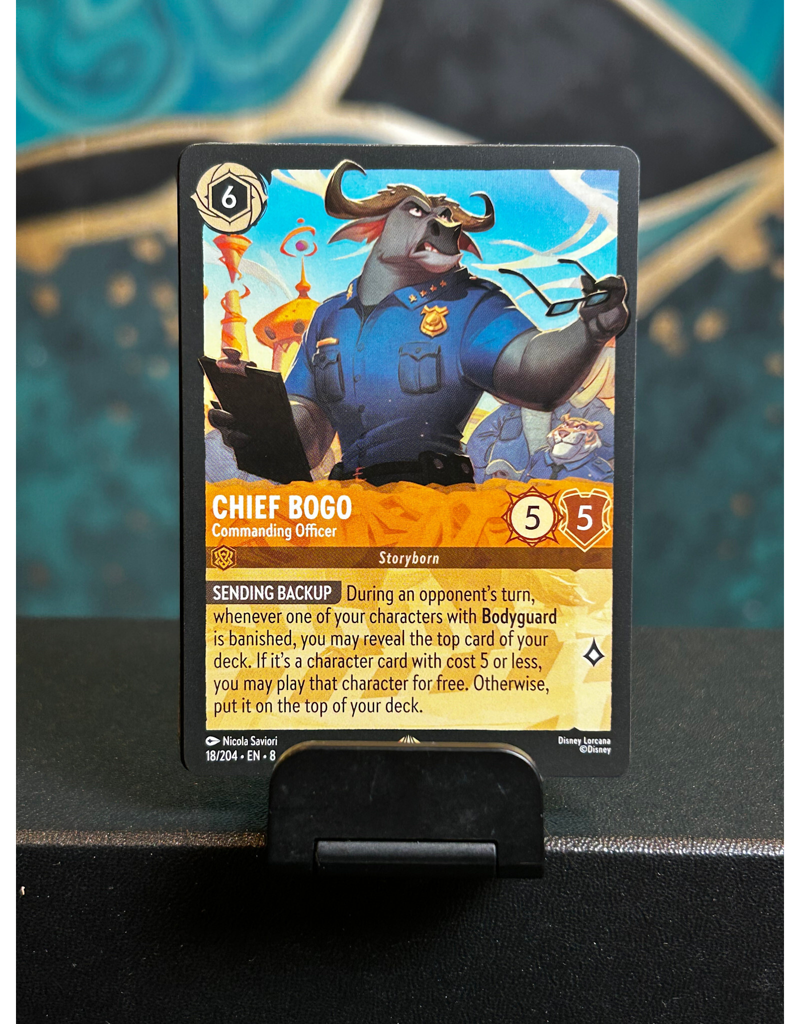 Chief Bogo - Commanding Officer  18/204 (ROJ)
