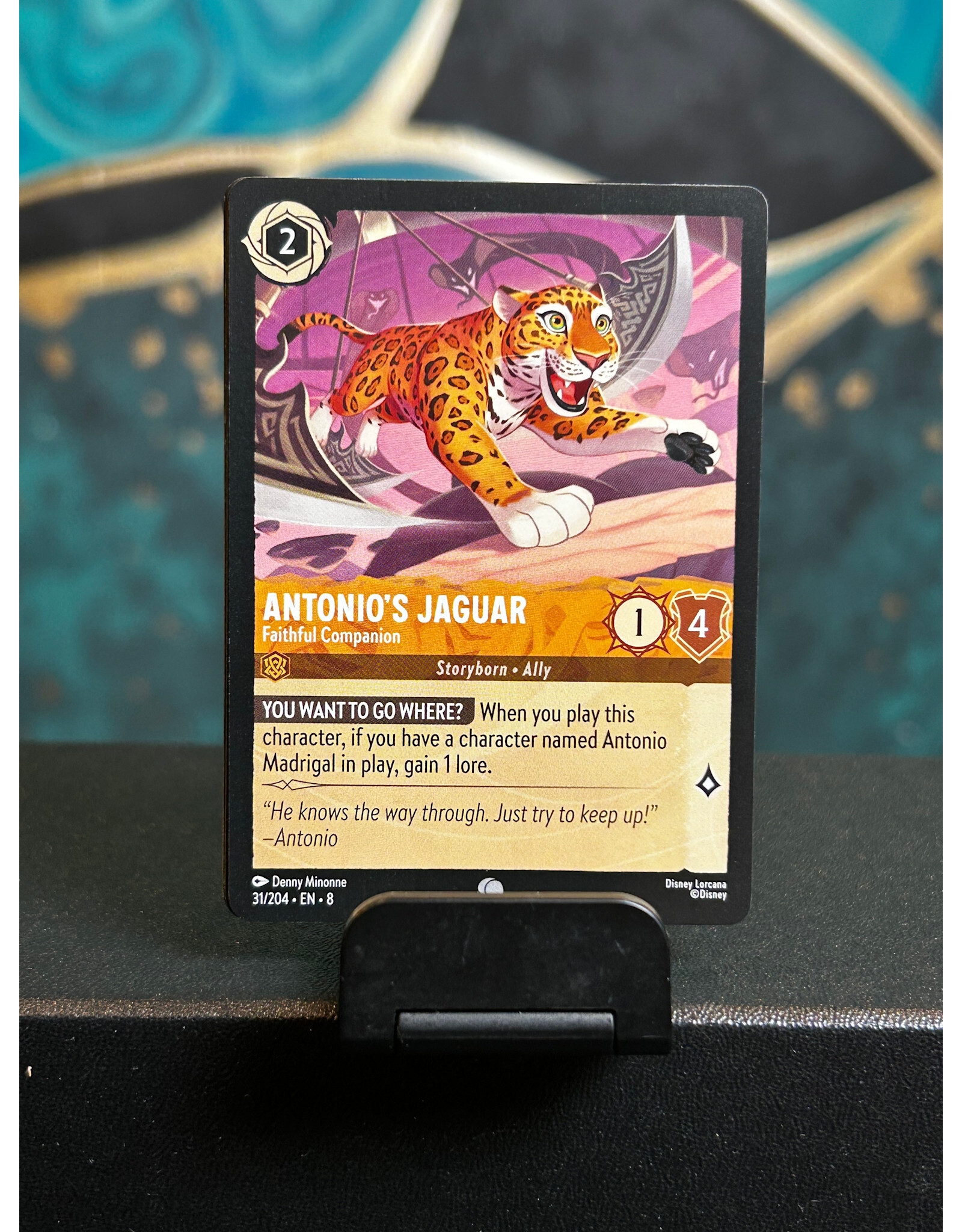 Antonio's Jaguar - Faithful Companion  31/204 (ROJ)