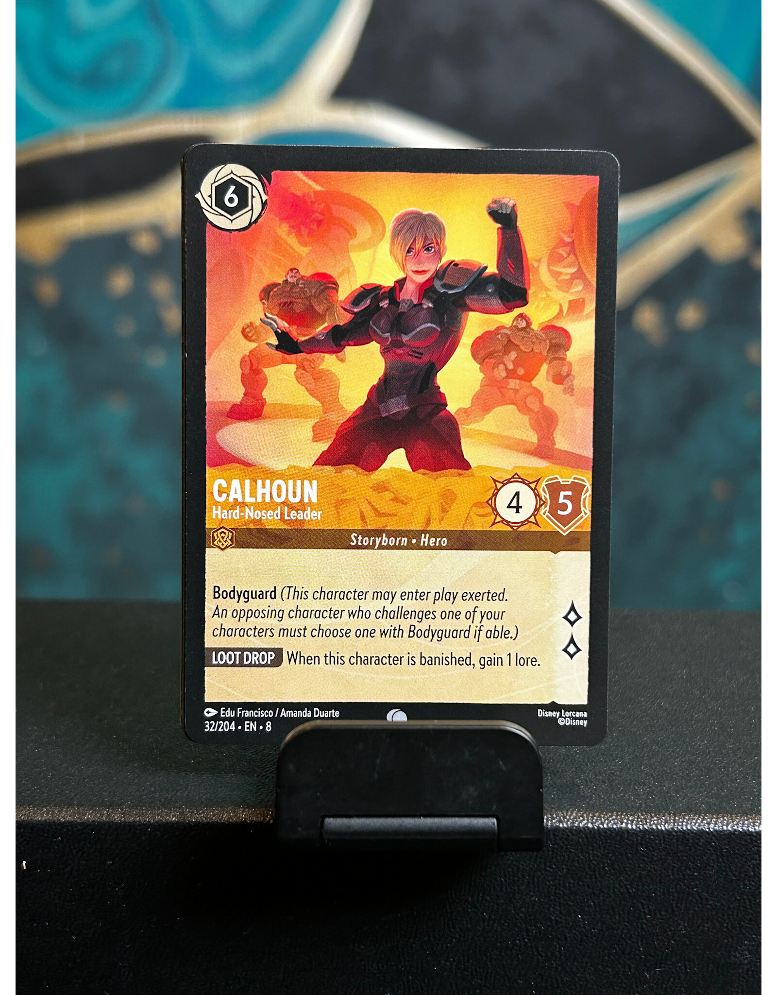 Calhoun - Hard‐Nosed Leader  32/204 (ROJ)