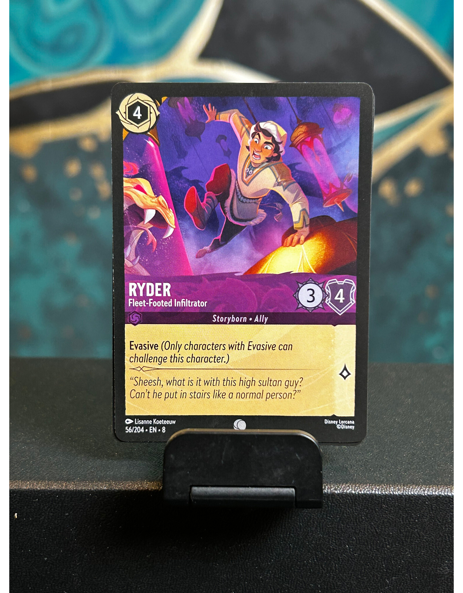 Ryder - Fleet‐Footed Infiltrator  56/204 (ROJ)