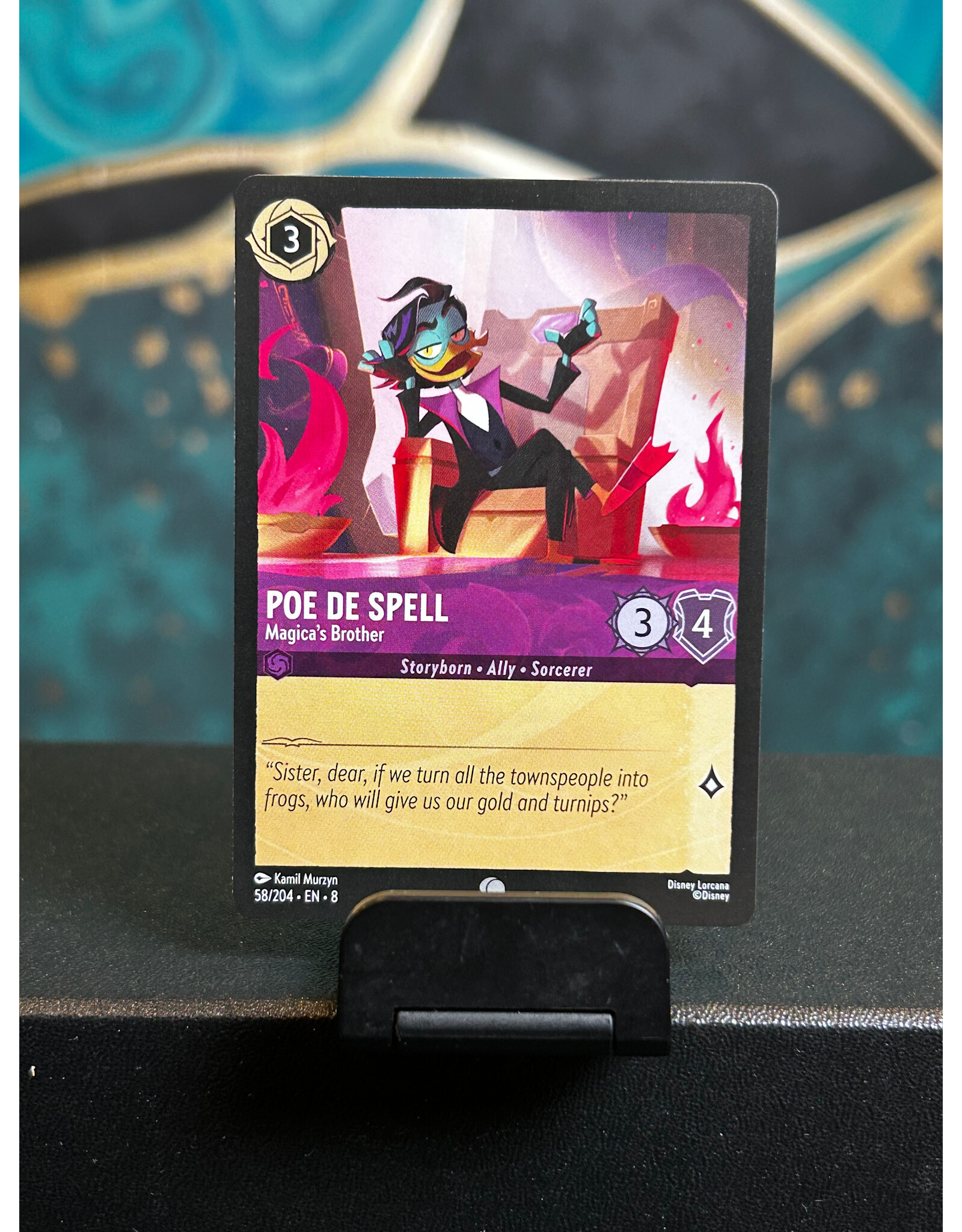 Poe De Spell - Magica's Brother  58/204 (ROJ)