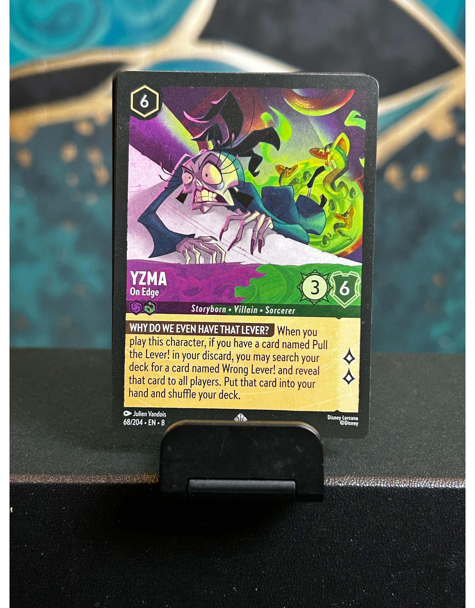 Yzma - On Edge  68/204 (ROJ)