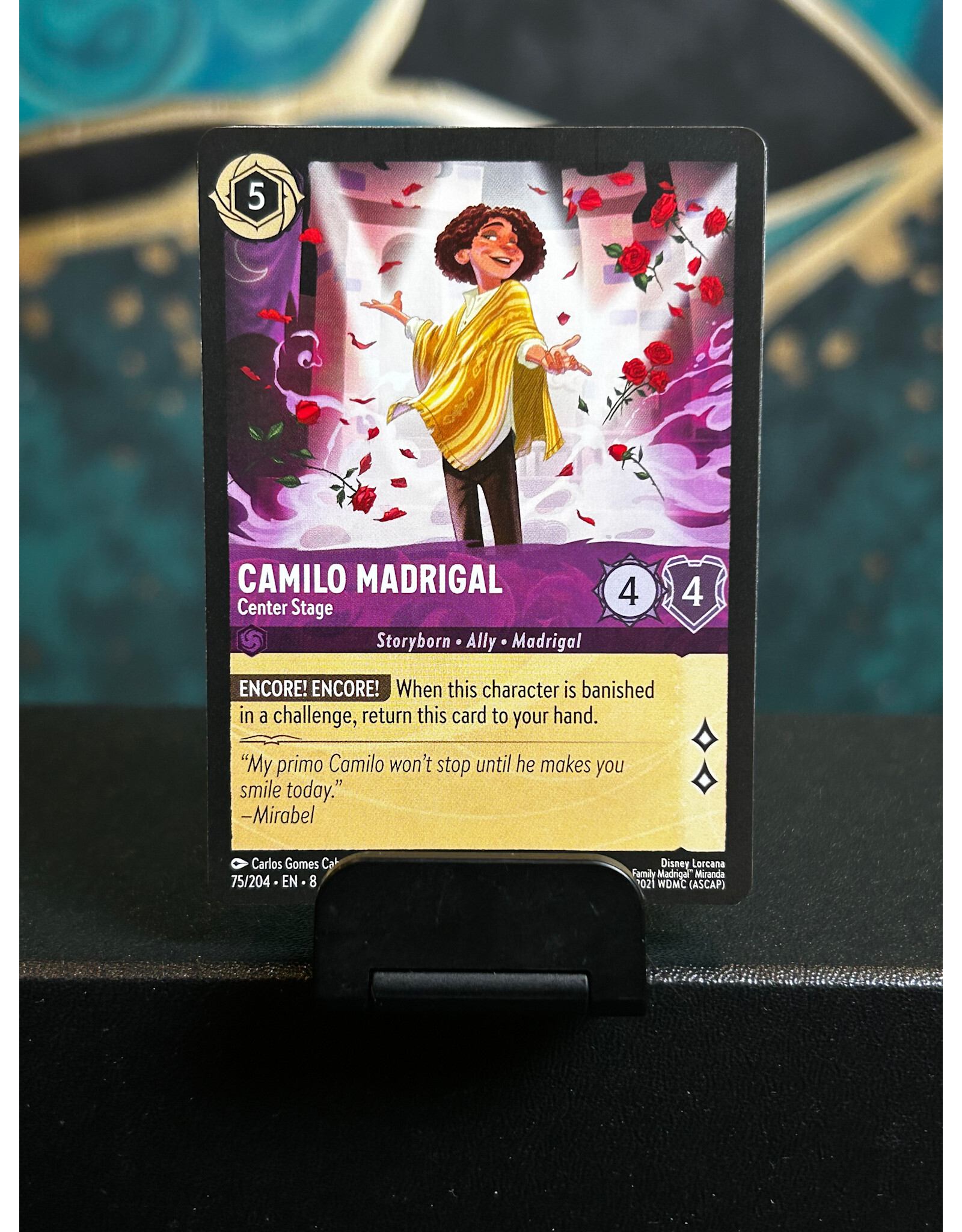 Camilo Madrigal - Center Stage  75/204 (ROJ)