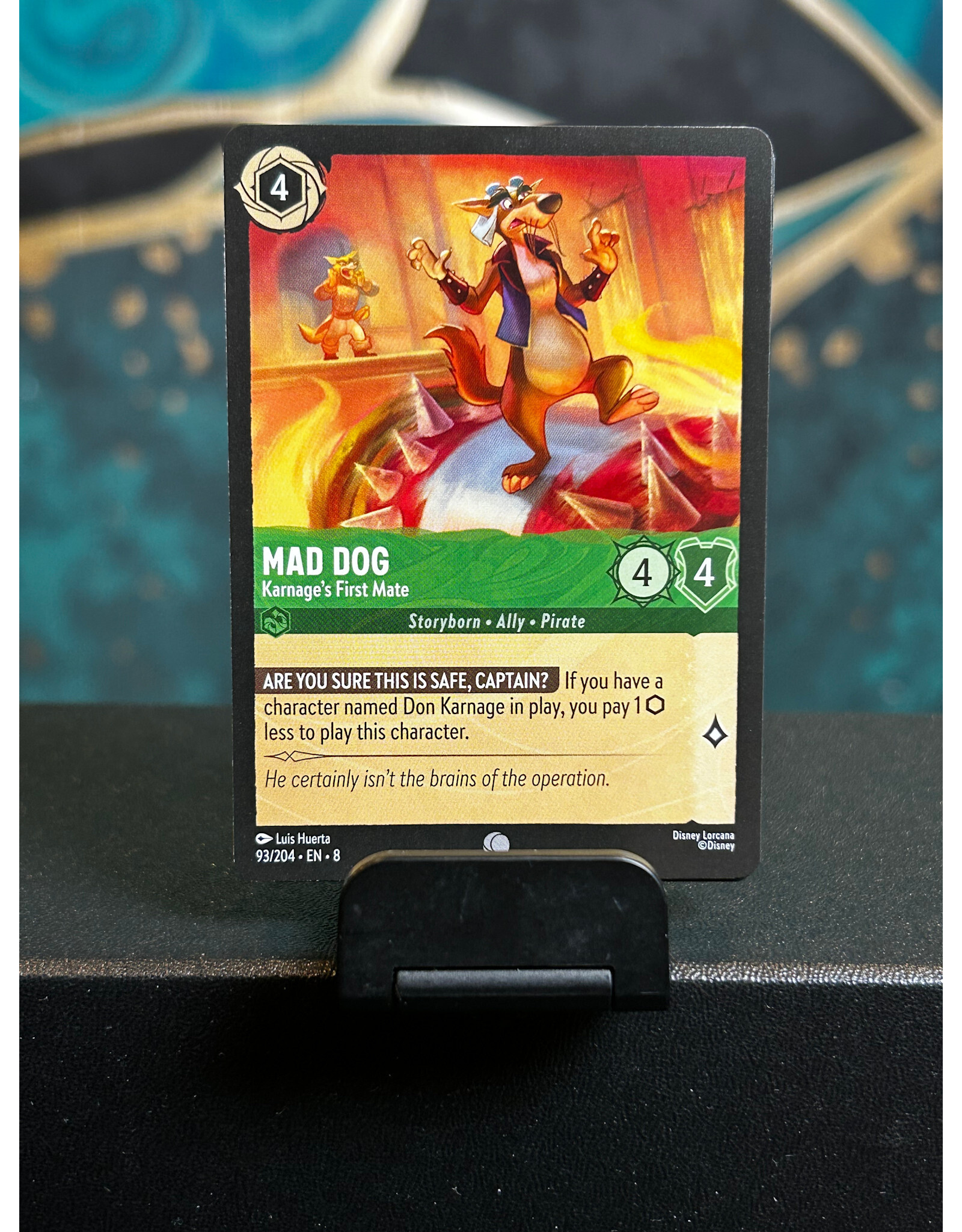 Mad Dog - Karnage's First Mate  93/204 (ROJ)