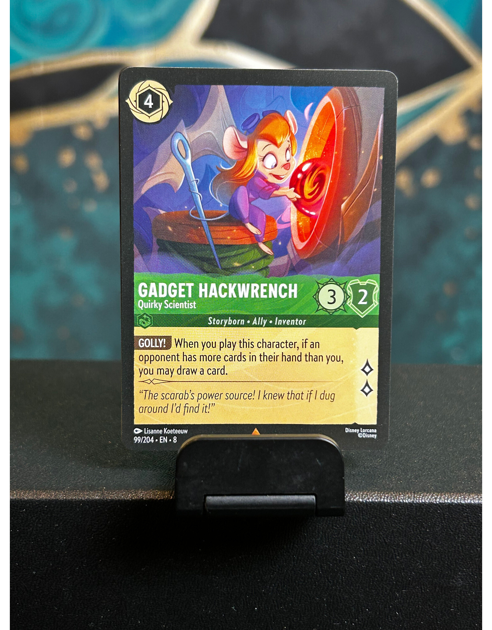 Gadget Hackwrench - Quirky Scientist  99/204 (ROJ)