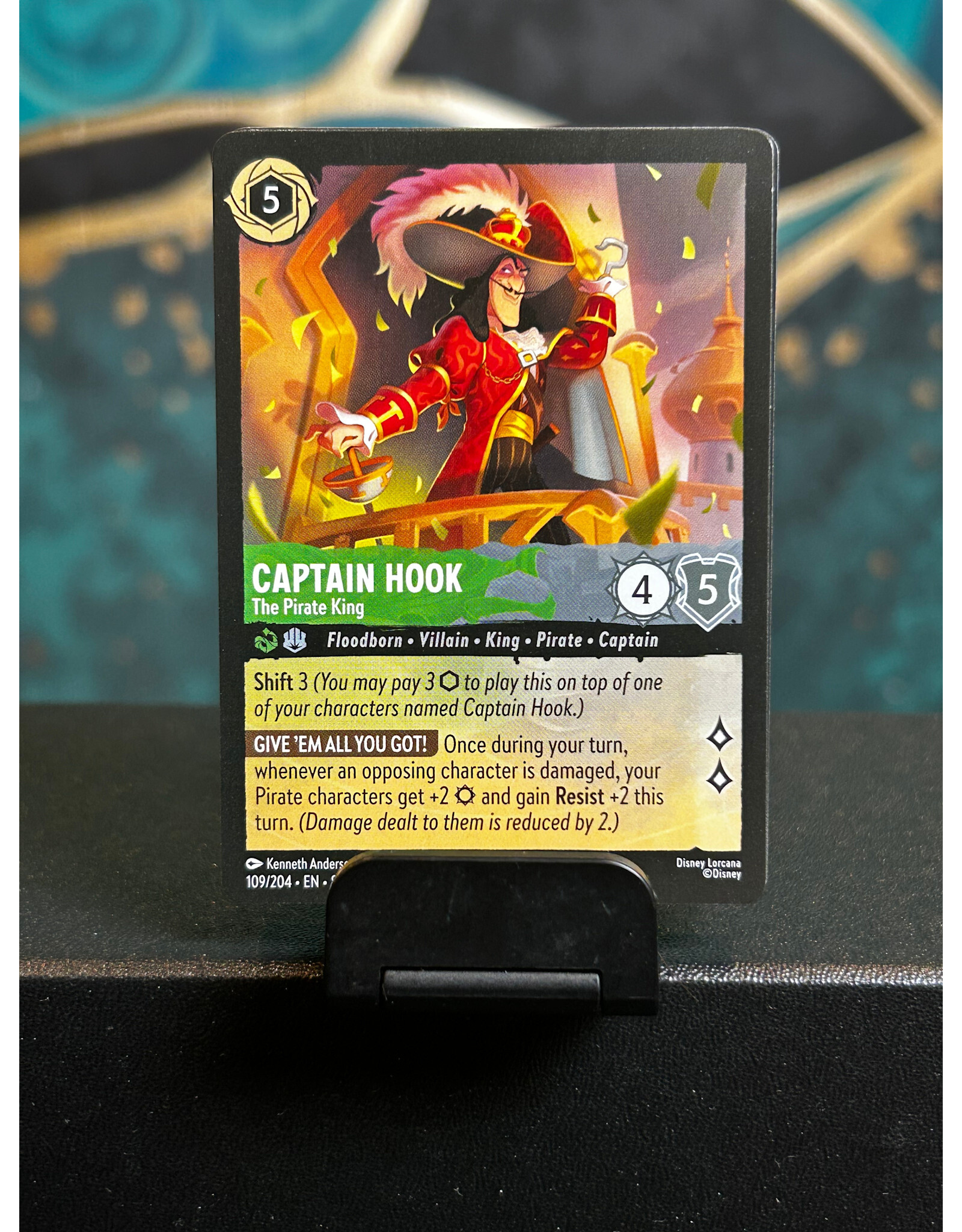 Captain Hook - The Pirate King  109/204 (ROJ)