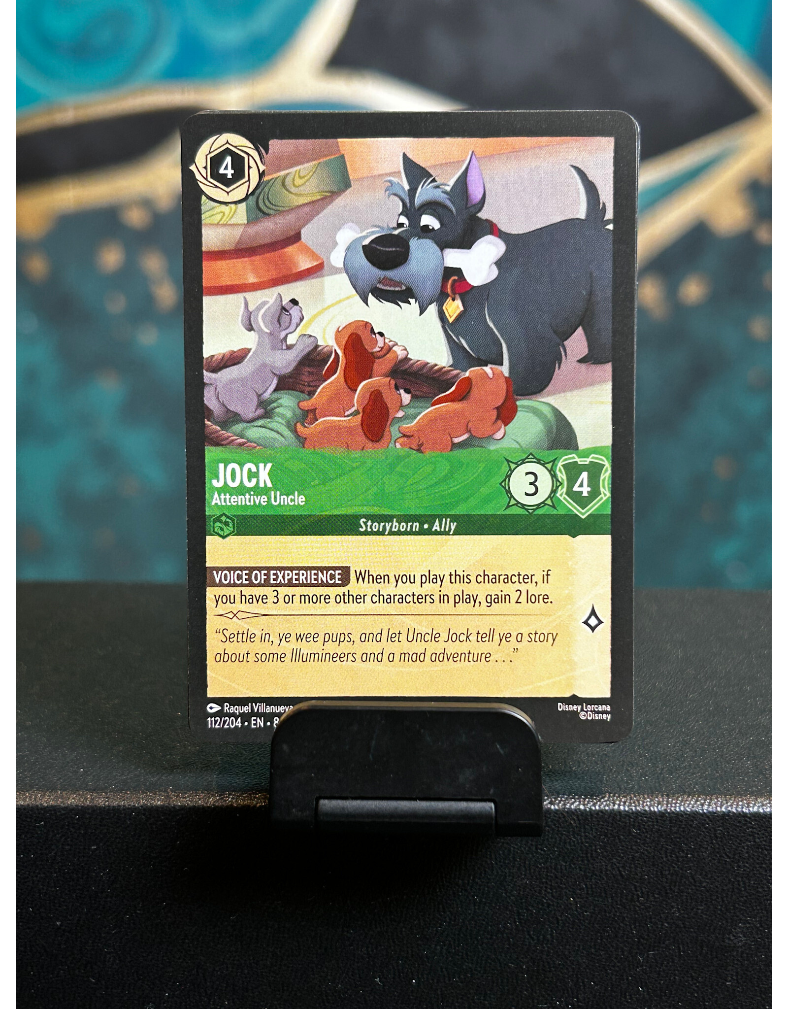 Jock - Attentive Uncle  112/204 (ROJ)