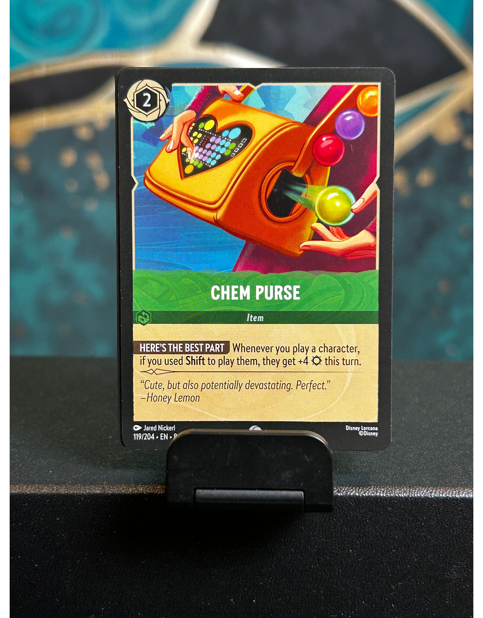 Chem Purse  119/204 (ROJ)