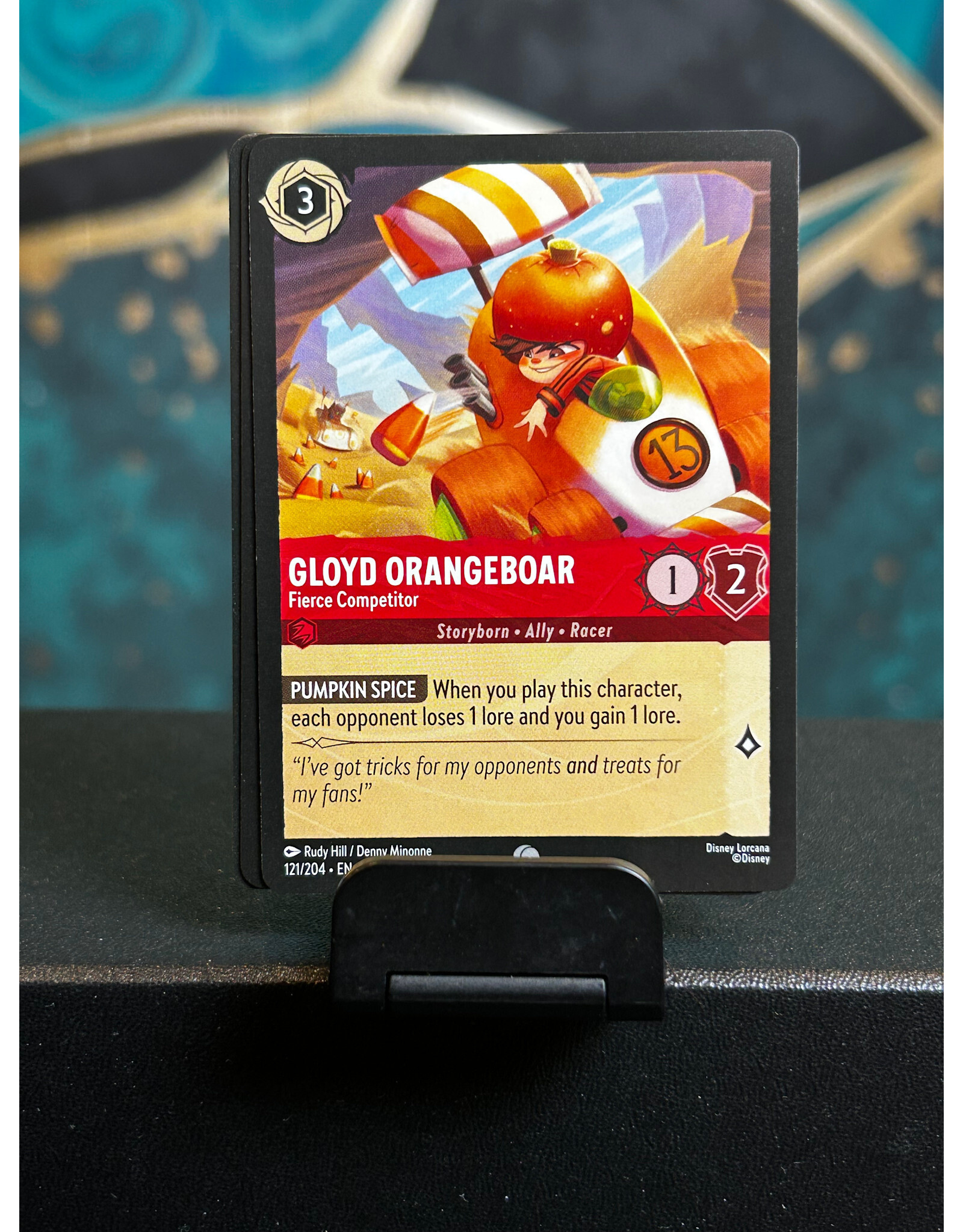 Gloyd Orangeboar - Fierce Competitor  121/204 (ROJ)
