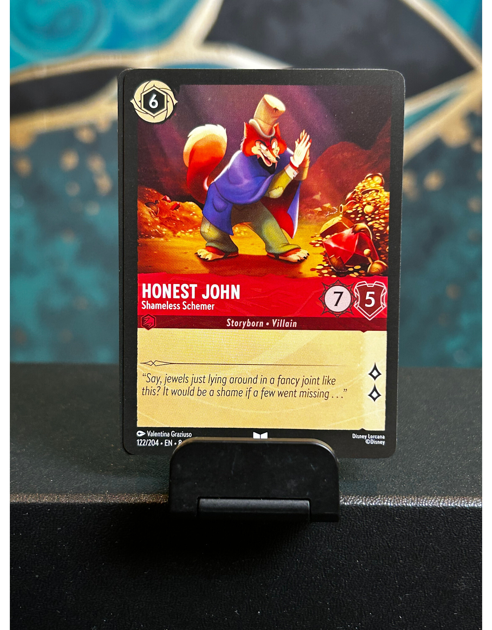 Honest John - Shameless Schemer  122/204 (ROJ)