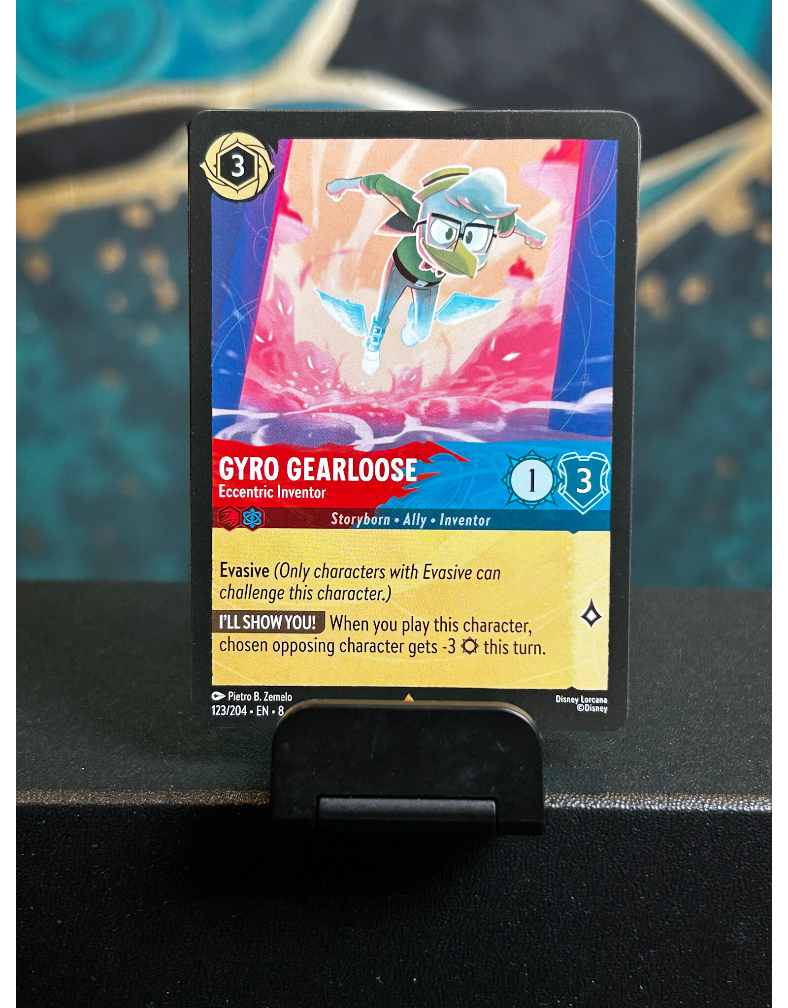 Gyro Gearloose - Eccentric Inventor  123/204 (ROJ)