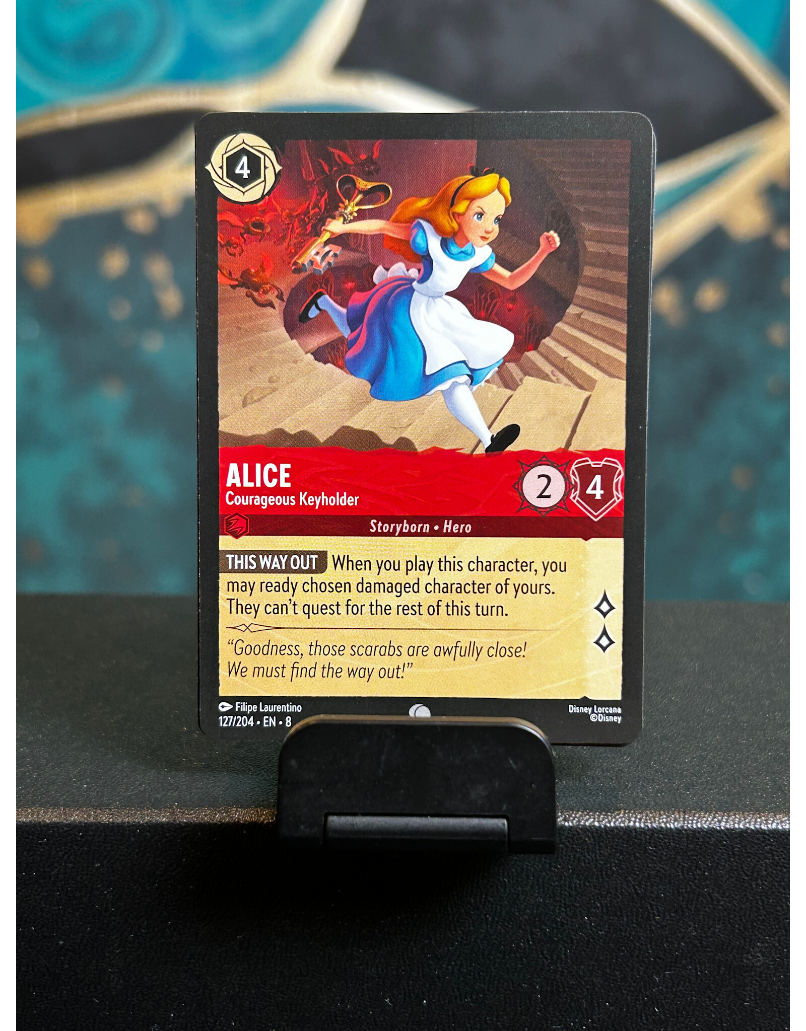 Alice - Courageous Keyholder  127/204 (ROJ)
