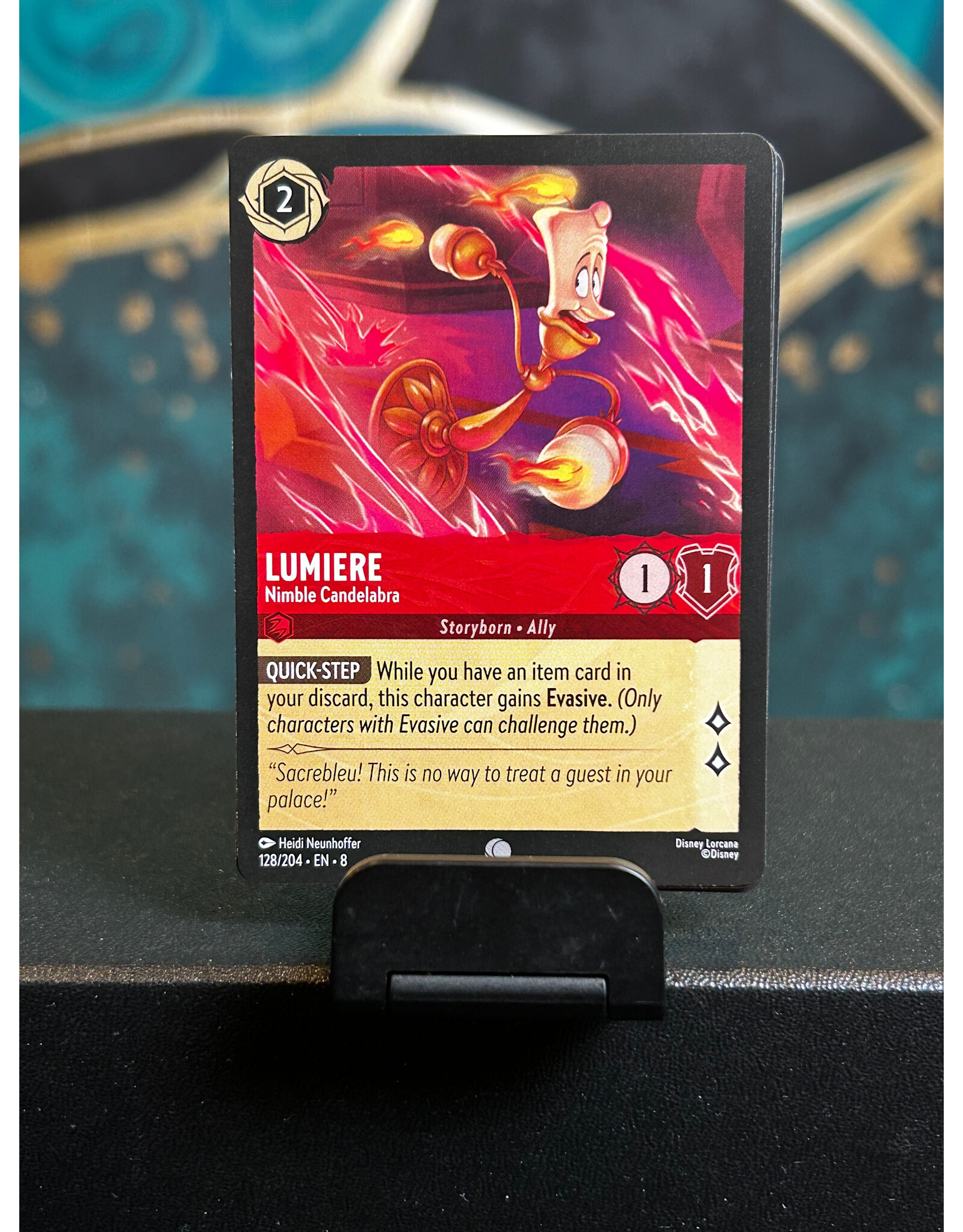 Lumiere - Nimble Candelabra  128/204 (ROJ)