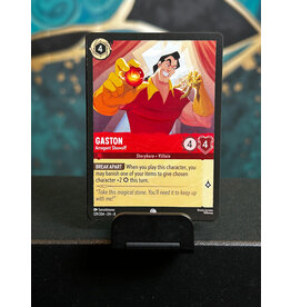 Gaston - Arrogant Showoff  129/204 (ROJ)
