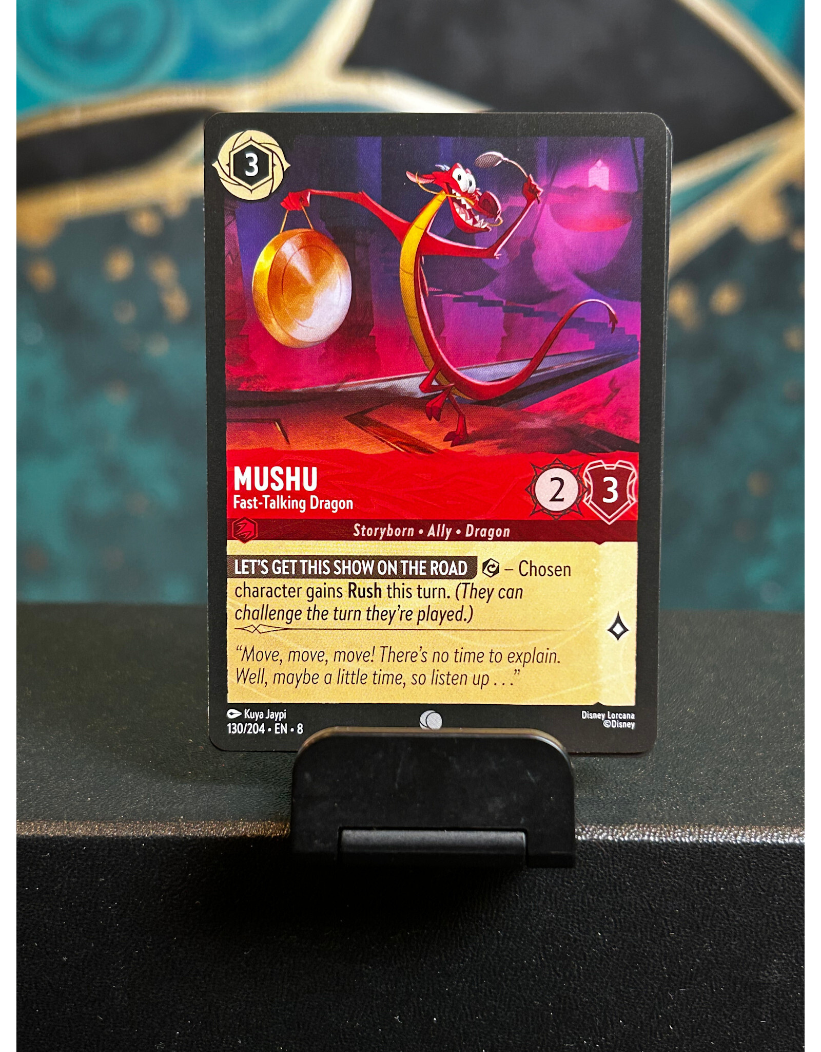 Mushu - Fast‐Talking Dragon  130/204 (ROJ)
