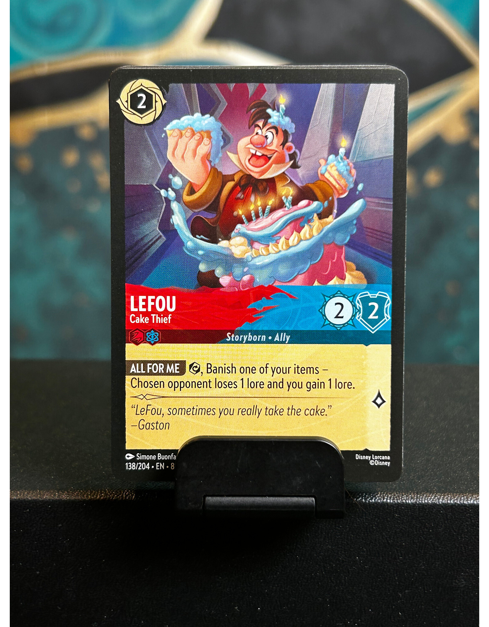 LeFou - Cake Thief  138/204 (ROJ)