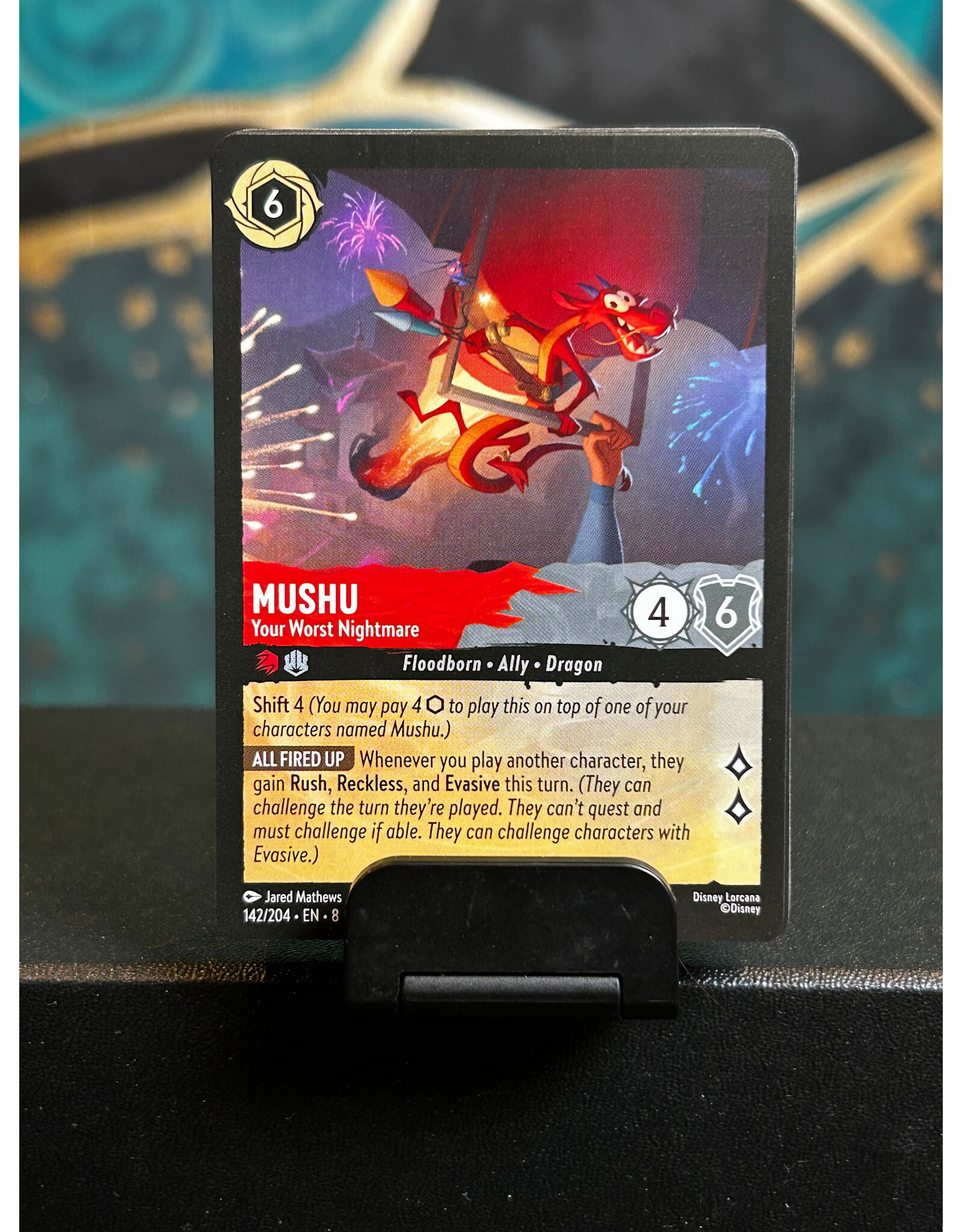 Mushu - Your Worst Nightmare  142/204 (ROJ)
