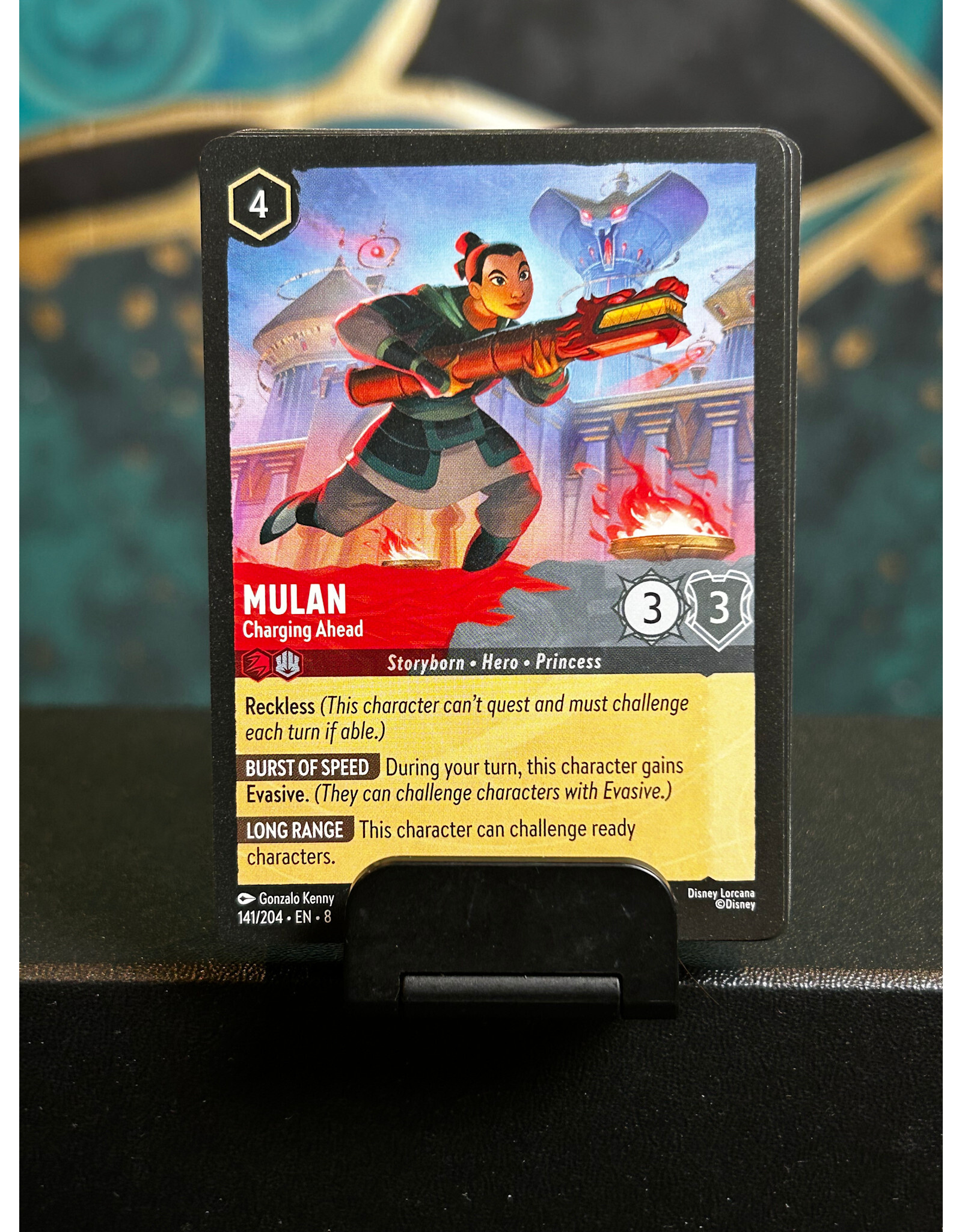 Mulan - Charging Ahead  141/204 (ROJ)