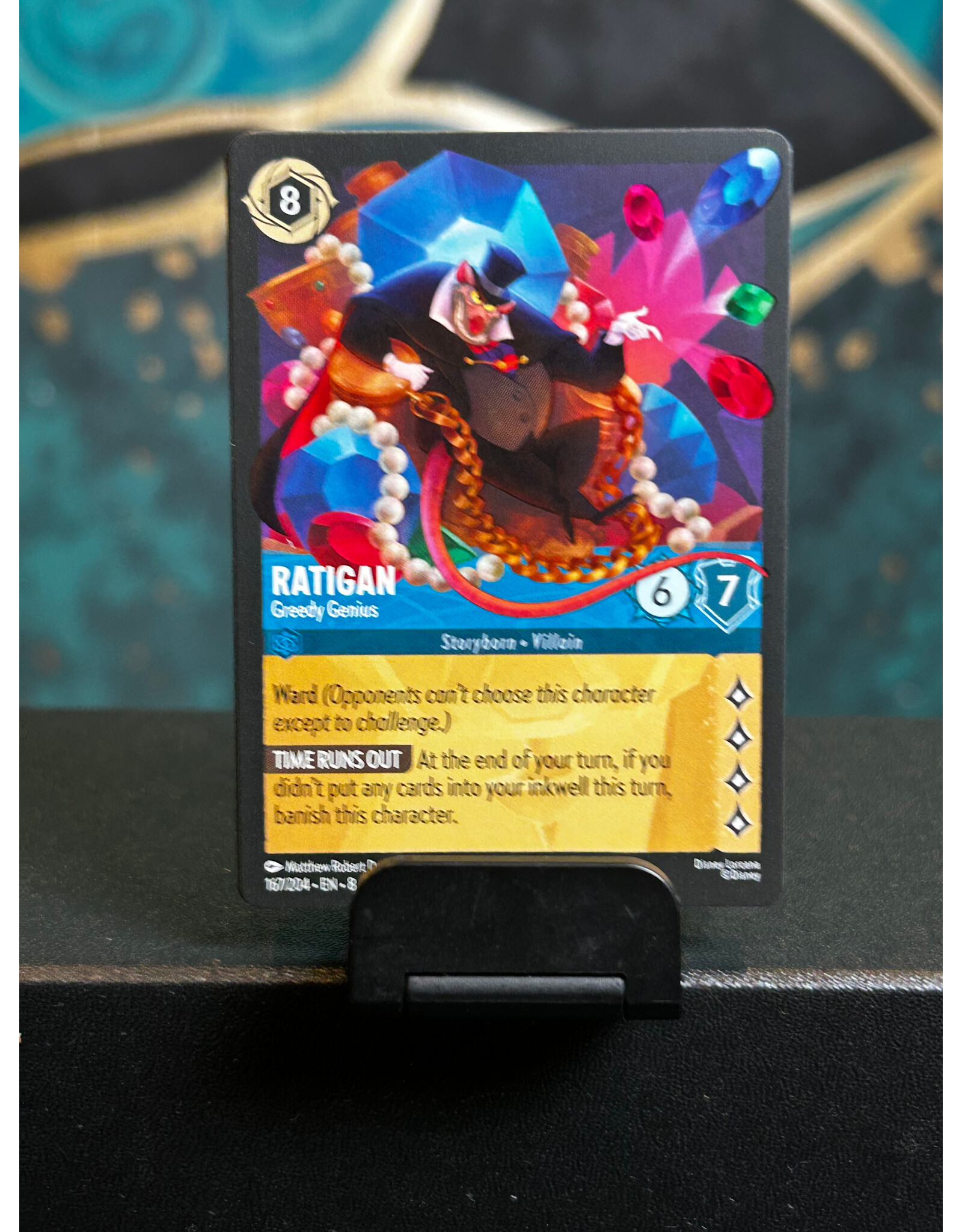 Ratigan - Greedy Genius  167/204 (ROJ)