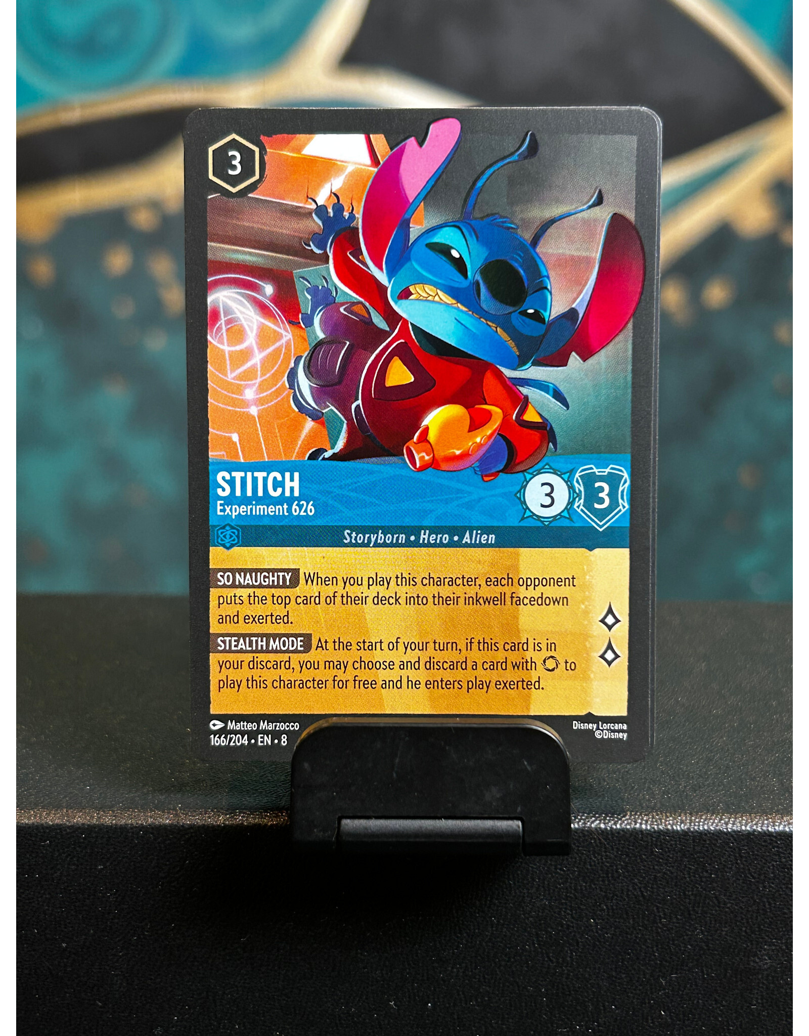 Stitch - Experiment 626  166/204 (ROJ)
