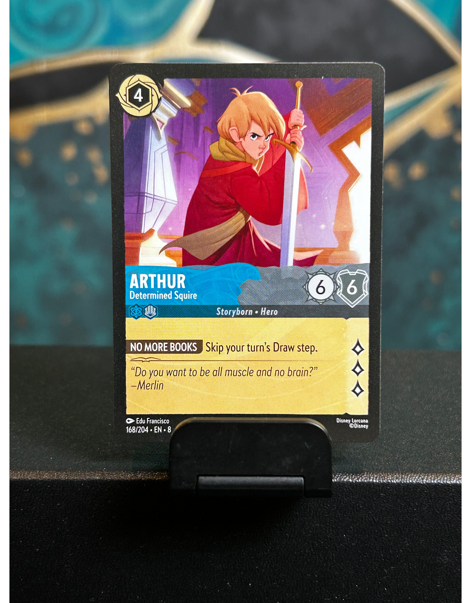 Arthur - Determined Squire  168/204 (ROJ)