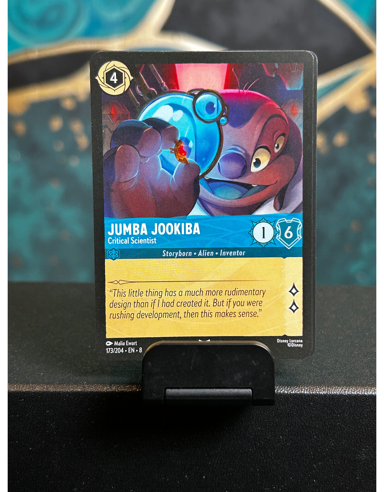 Jumba Jookiba - Critical Scientist  173/204 (ROJ)