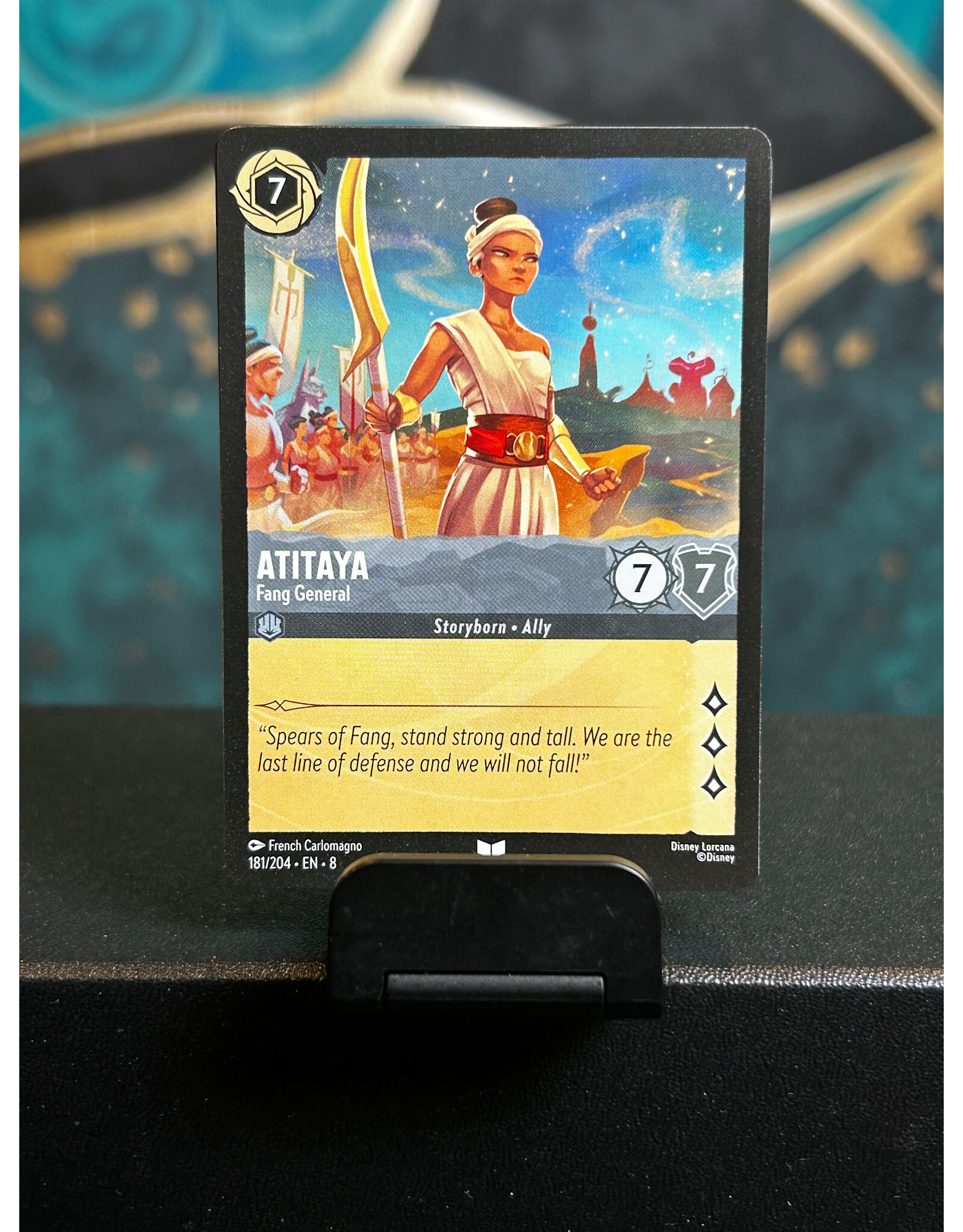 Atitaya - Fang General  181/204 (ROJ)