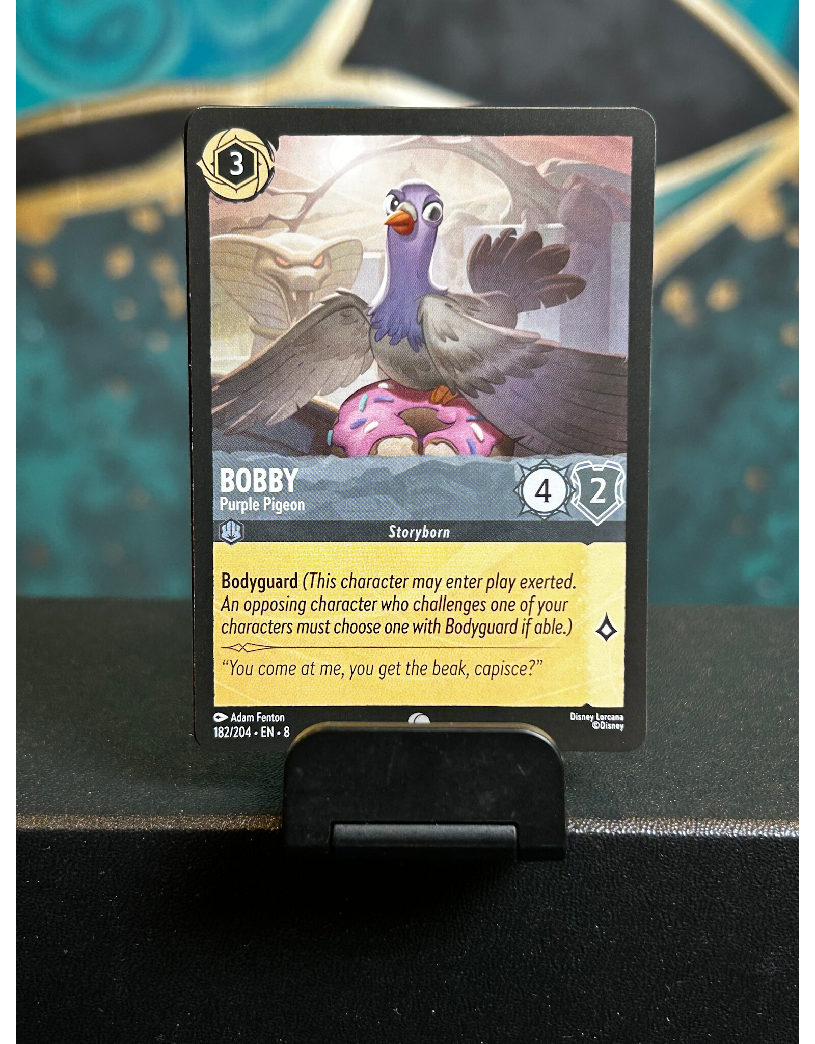 Bobby - Purple Pigeon  182/204 (ROJ)